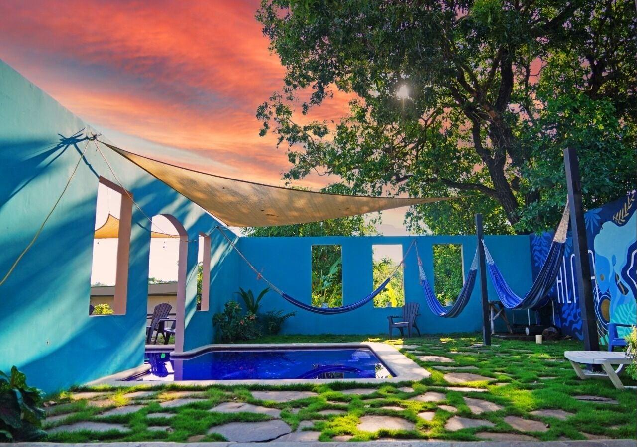 Vista Exterior Hotel Alma Azul