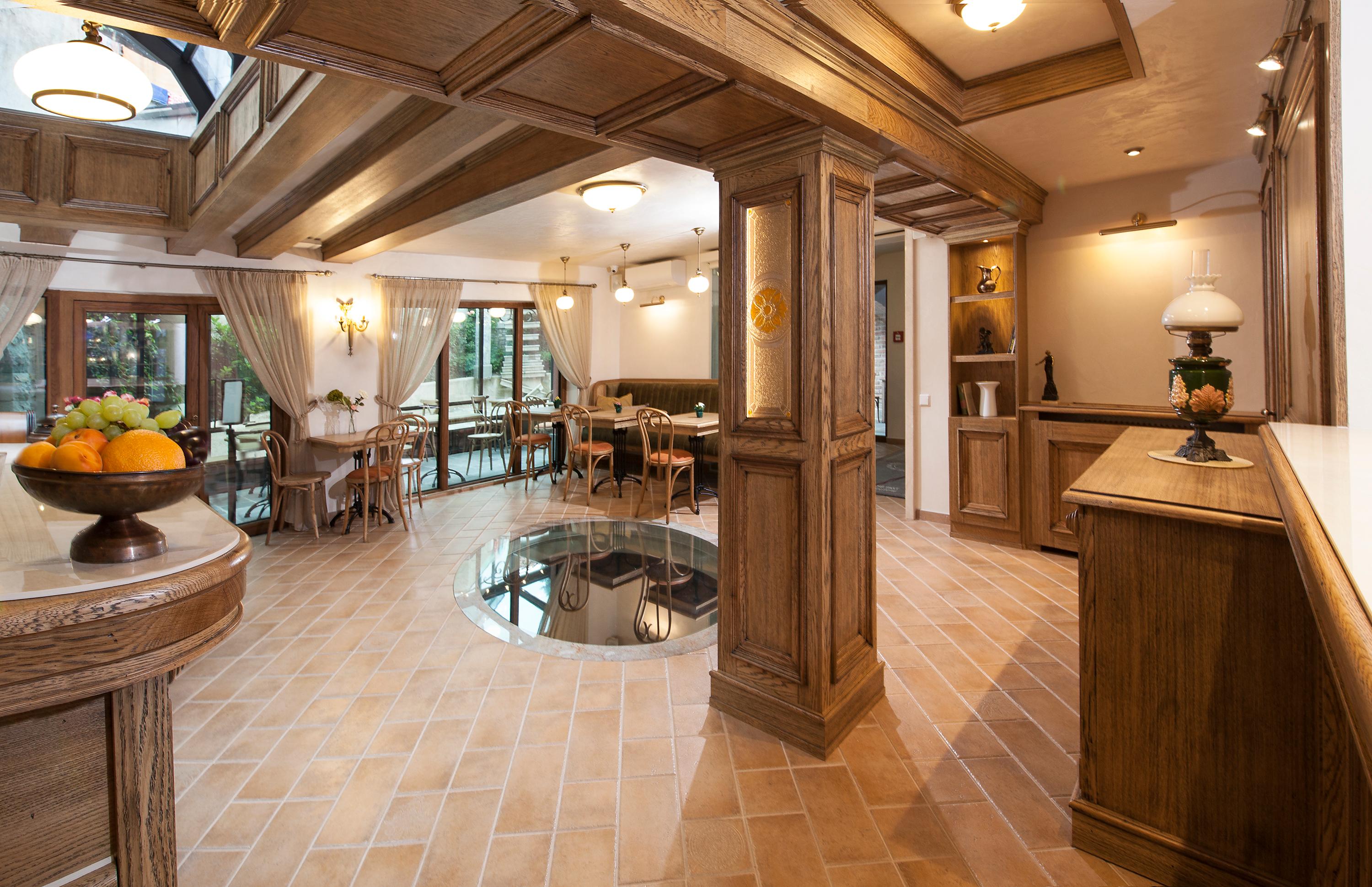 Vista Lobby Villa Flavia Heritage Boutique Hotel