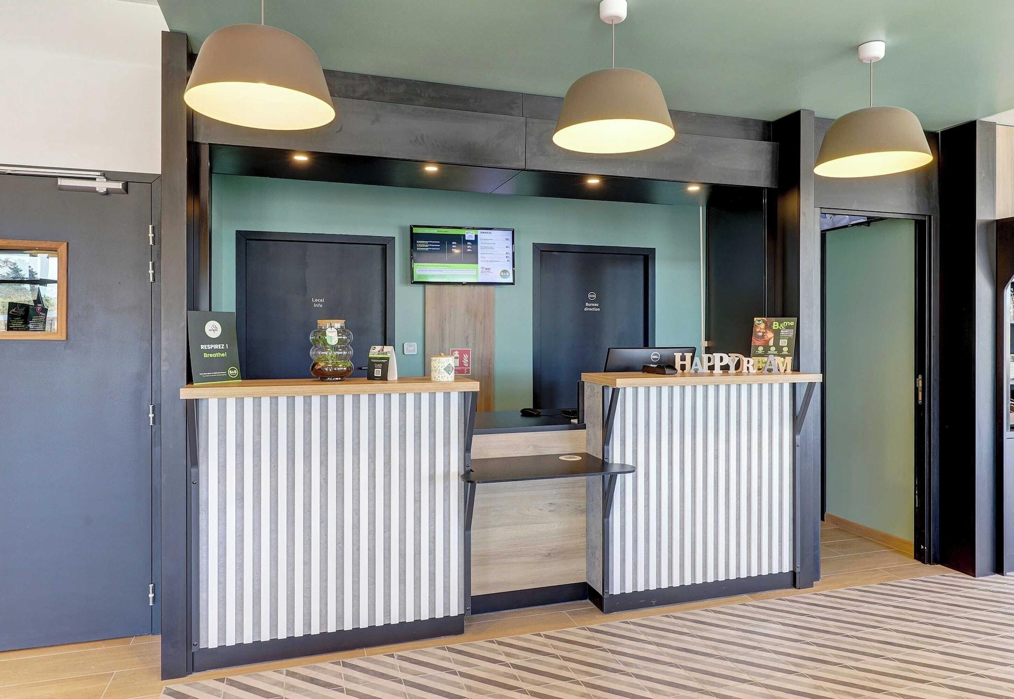 Vista Lobby B&B Hotel Moulins Avermes