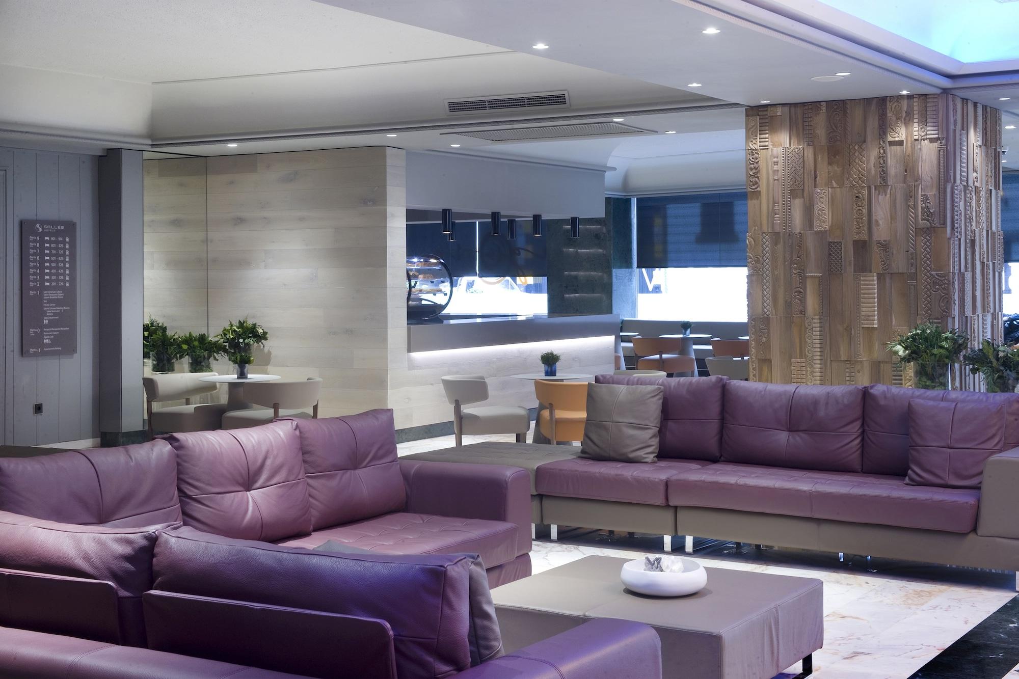 Vista Lobby Sallés Hotel Pere IV