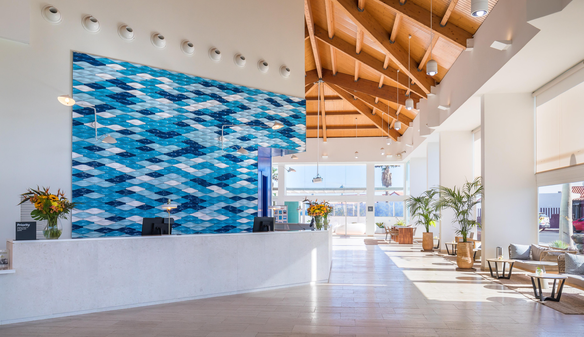 Vista Lobby Barceló Fuerteventura Castillo