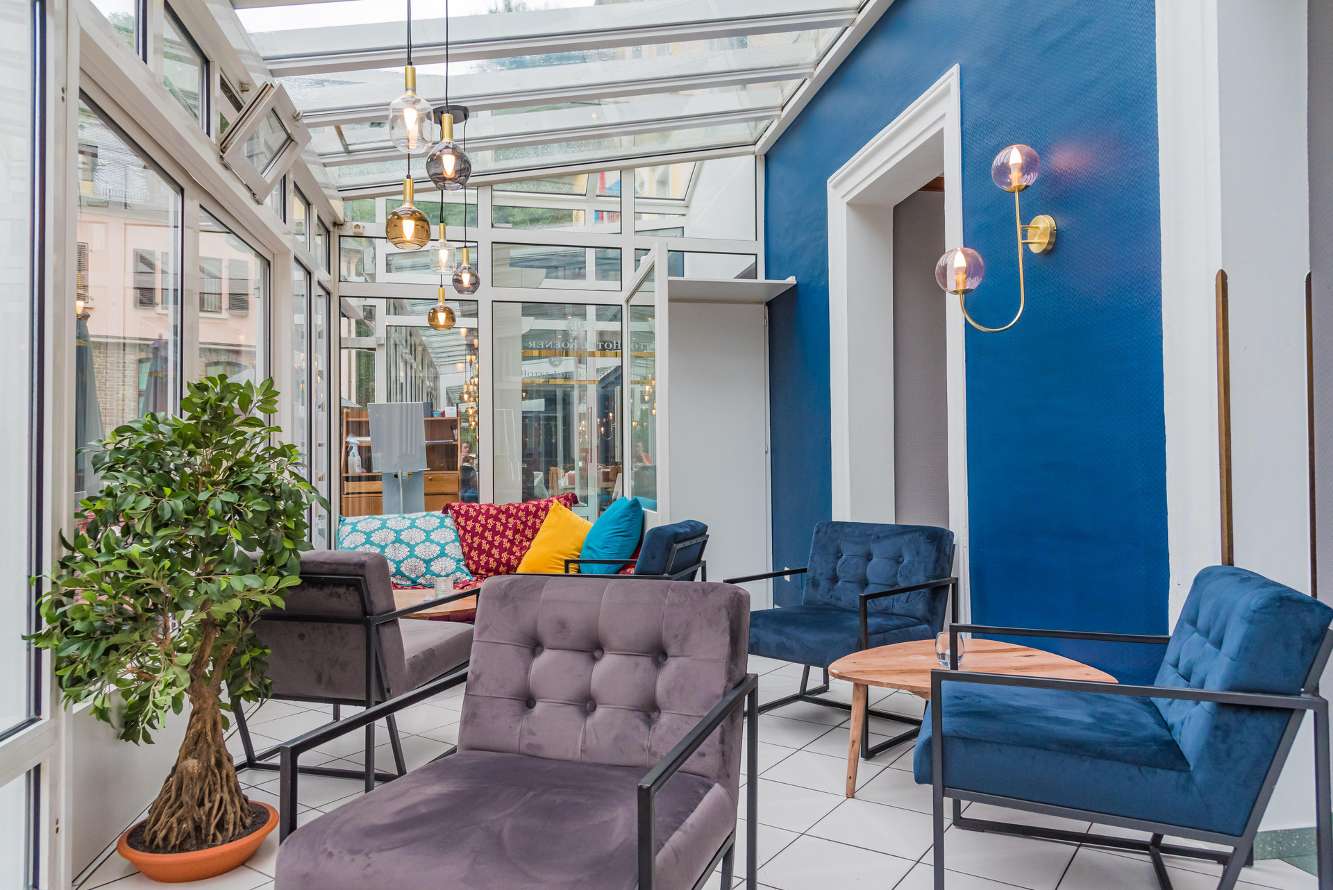 Vista Lobby Koener Hotel & Spa