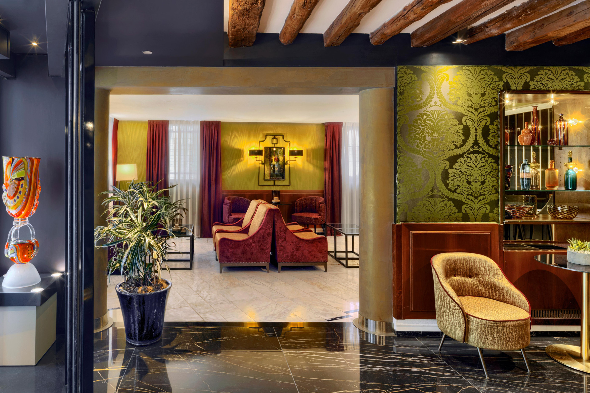 Vista Lobby Hotel Bisanzio