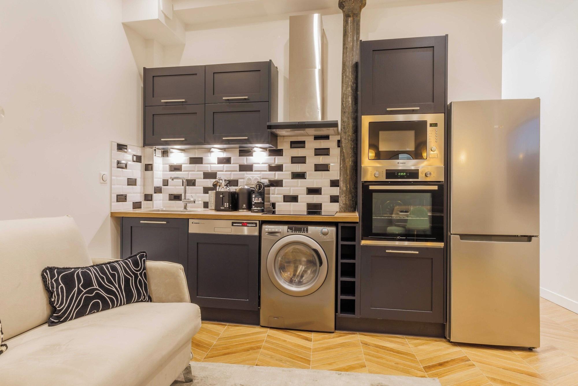 Equipamiento de Habitación Charming Apartment 2br/6p - Gare de L'est
