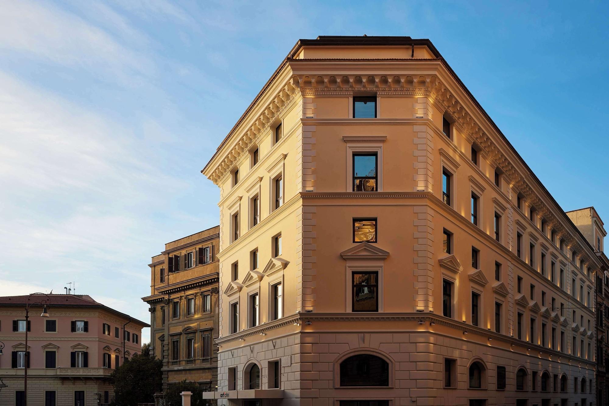 Vista Exterior art'otel Rome Via Veneto