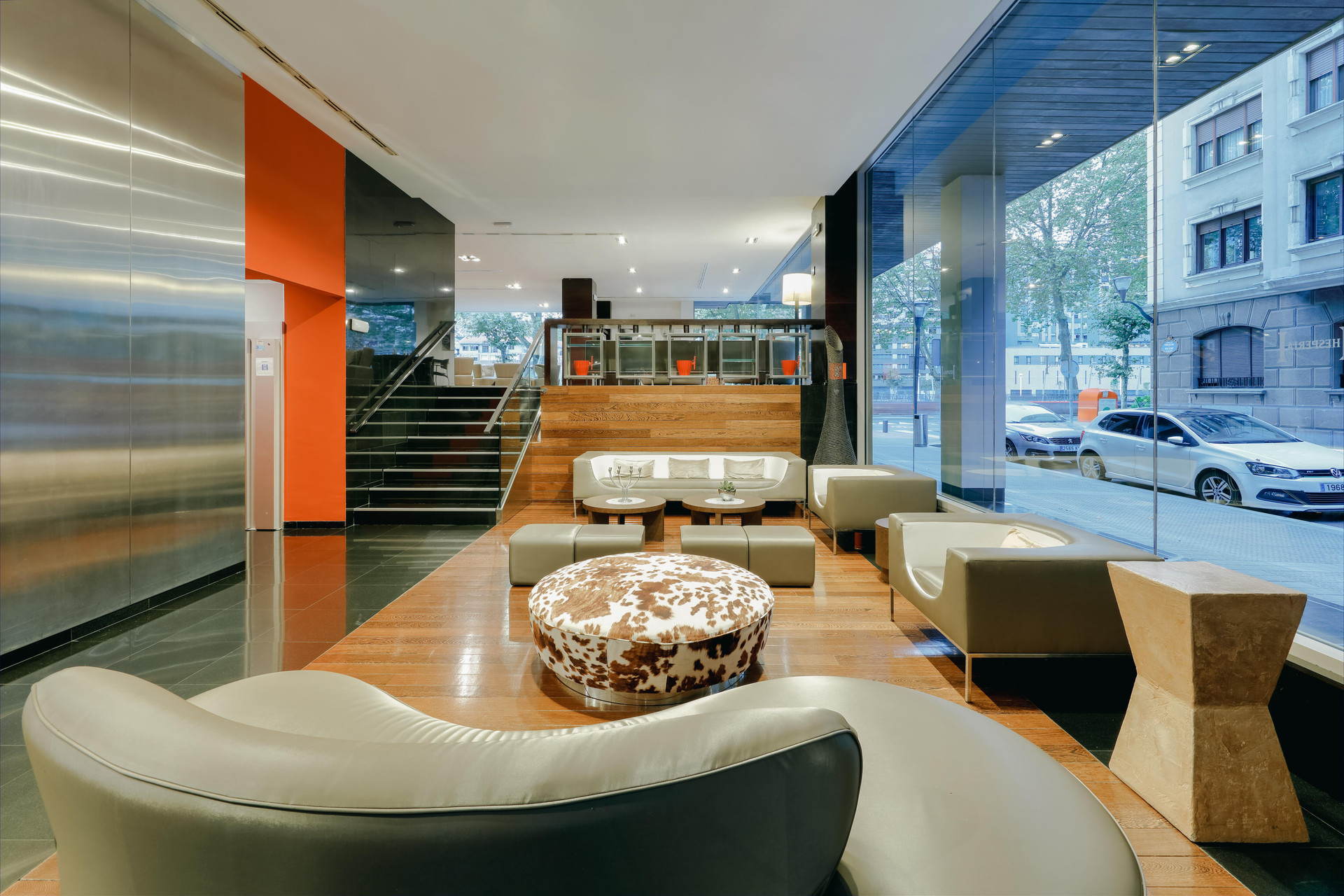 Vista Lobby Hesperia Bilbao