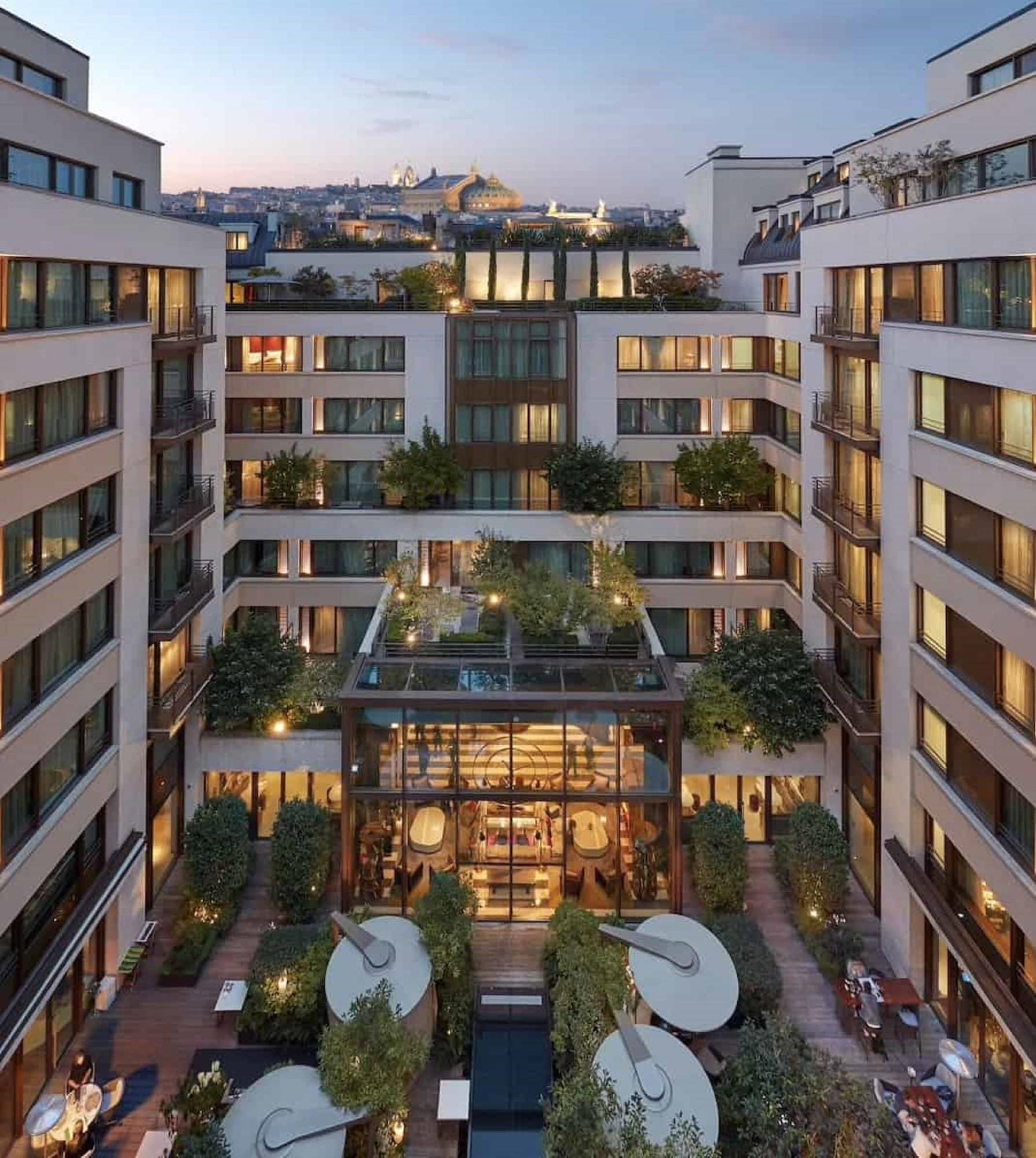 Vista Exterior Mandarin Oriental, Paris
