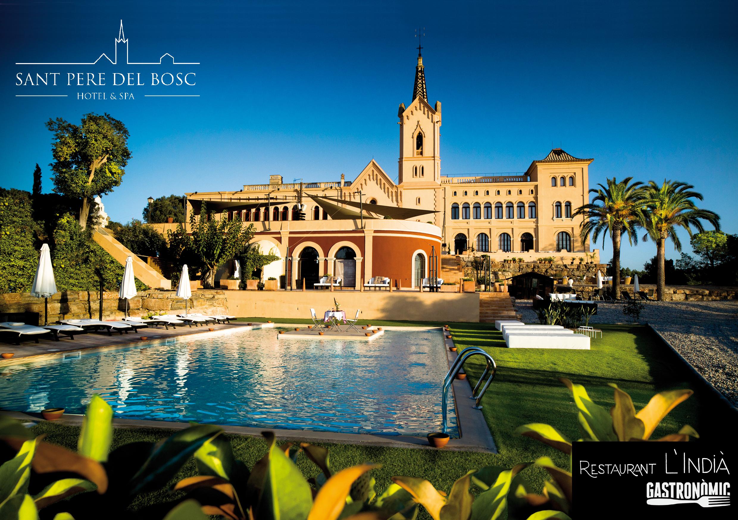 Vista Exterior Sant Pere Del Bosc