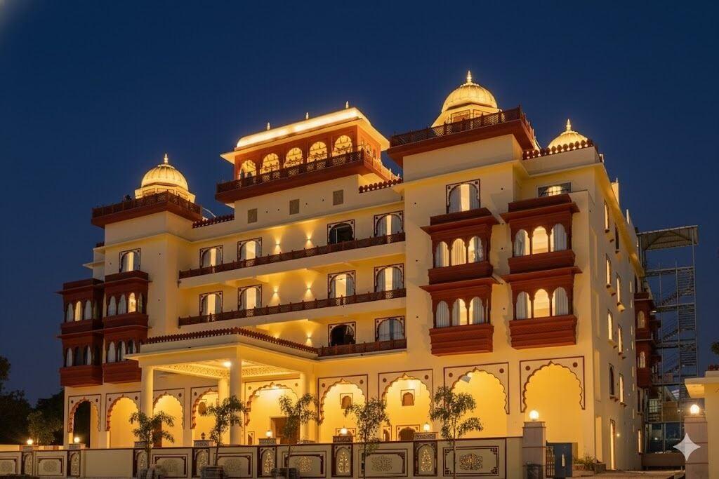 Vista Exterior Hotel Ranavilas Palace