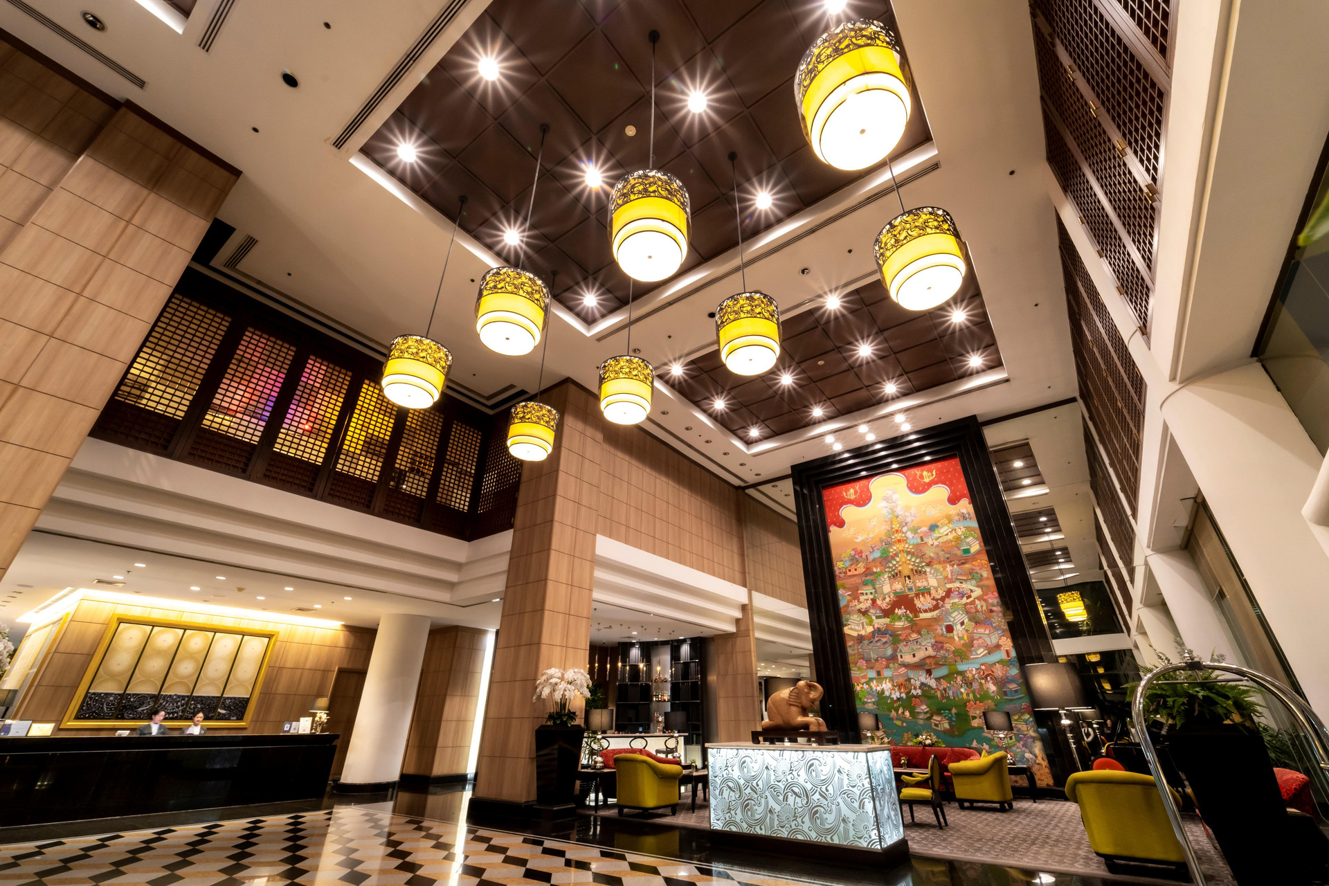 Vista Lobby Century Park Hotel