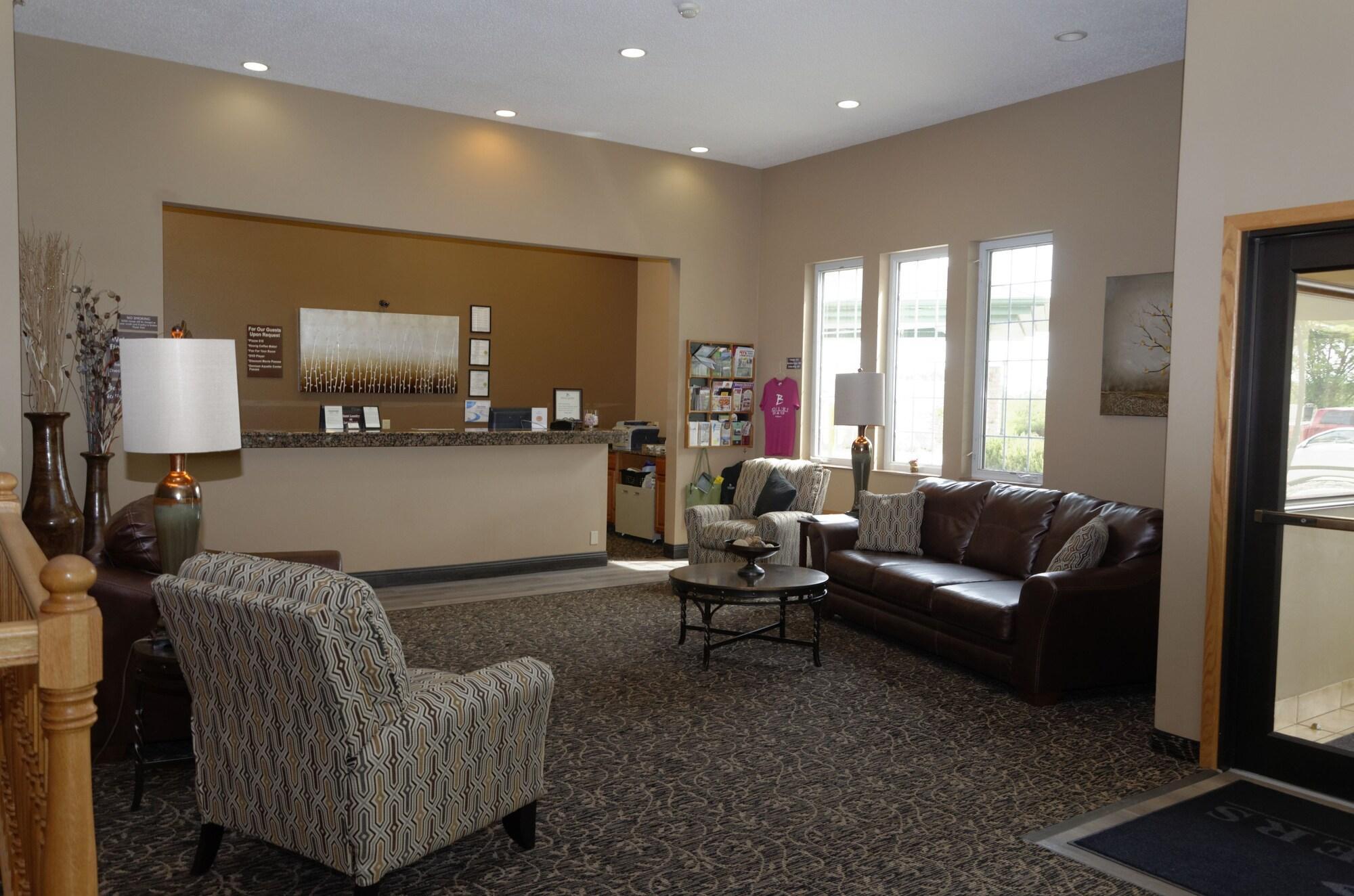 Vista Lobby Cobblestone Inn Suites Denison Majestic Hills