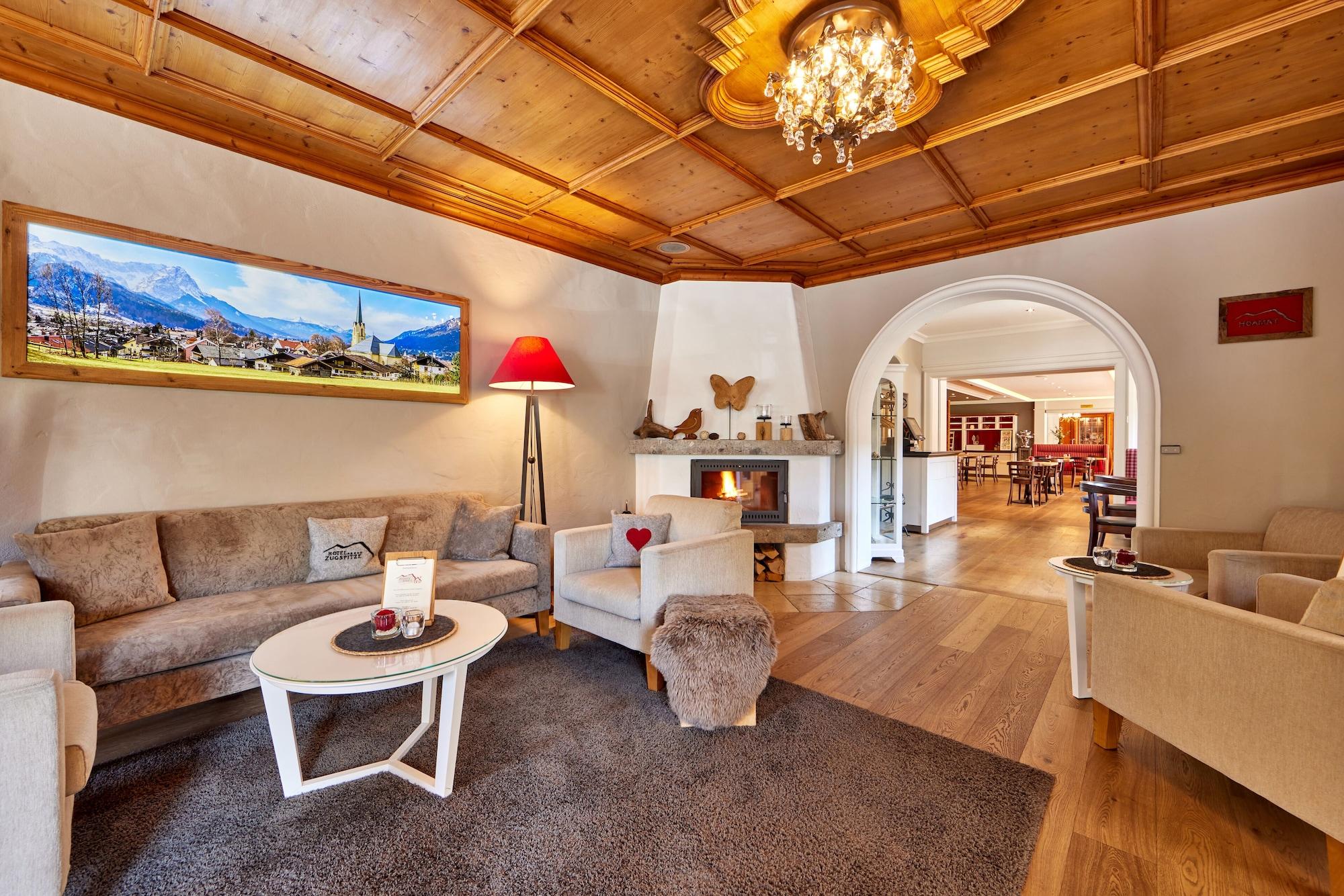 Vista Lobby Hotel Zugspitze