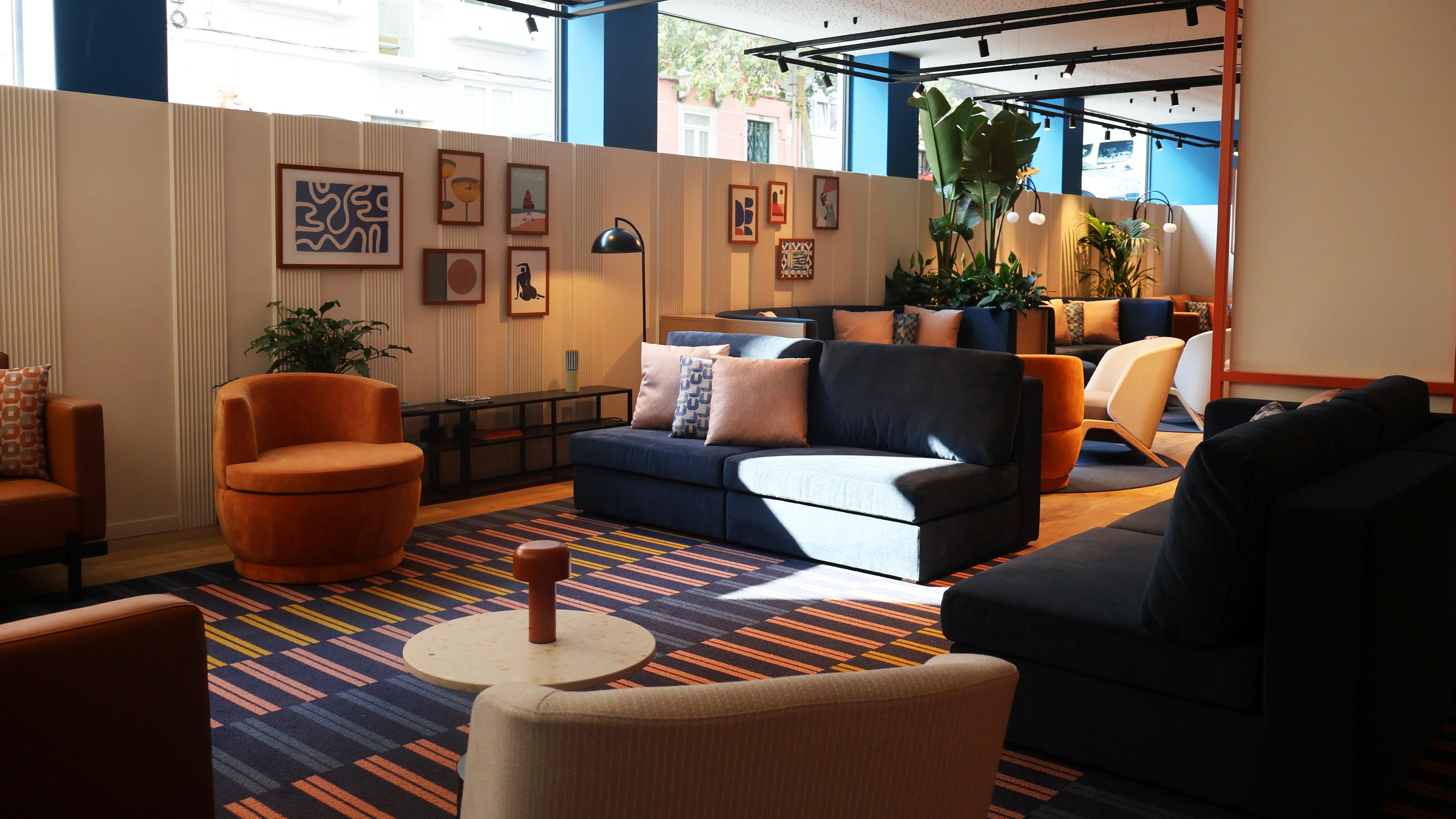 Vista Lobby Holiday Inn Express and Suites Lisbon Principe Real by IHG
