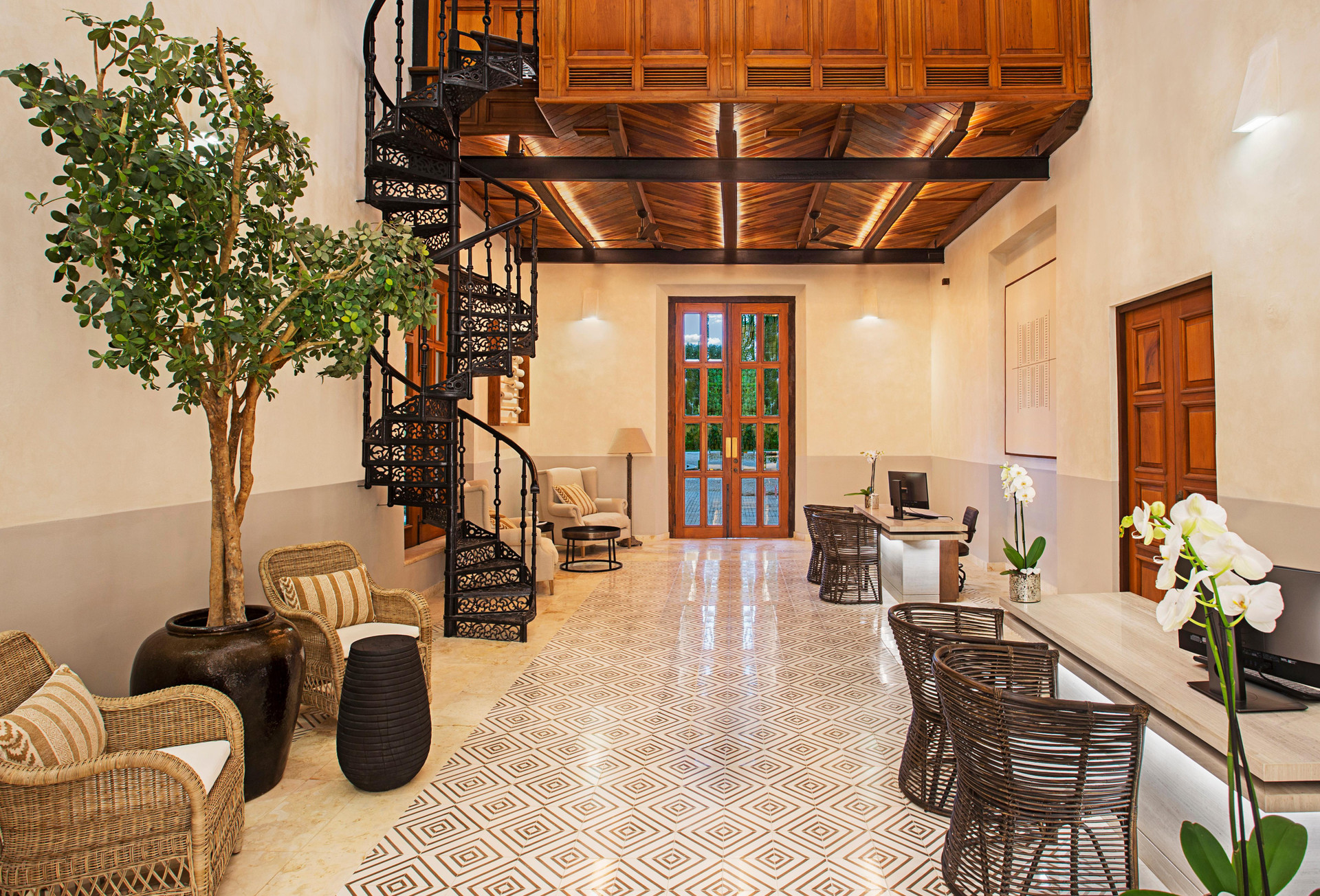 Vista Lobby Hacienda Xcanatun, Angsana Heritage Collection
