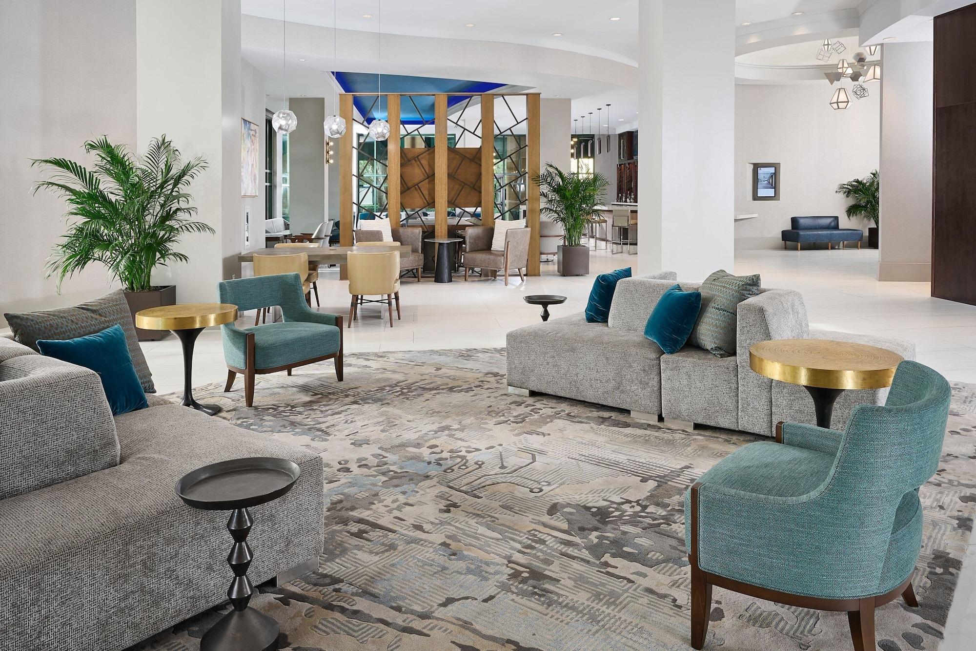 Vista Lobby Orlando Marriott Lake Mary