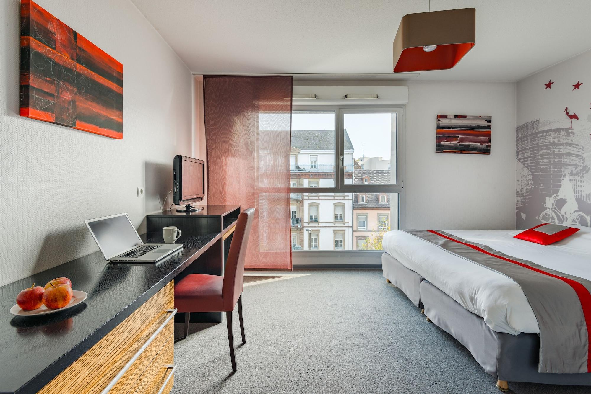 Habitación Lagrange Apart'HOTEL Strasbourg Wilson