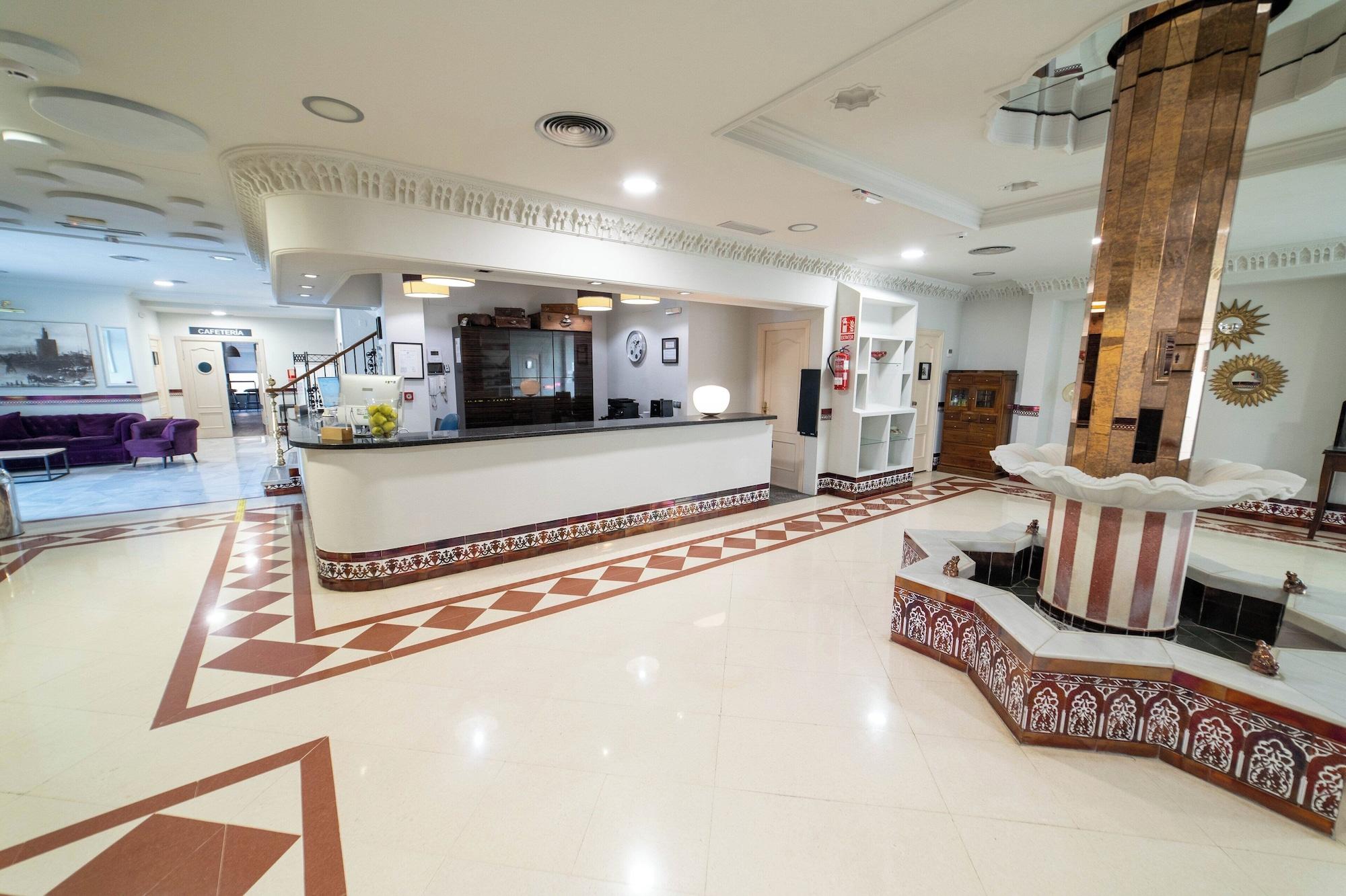 Vista Lobby Hotel Sercotel Doña Carmela