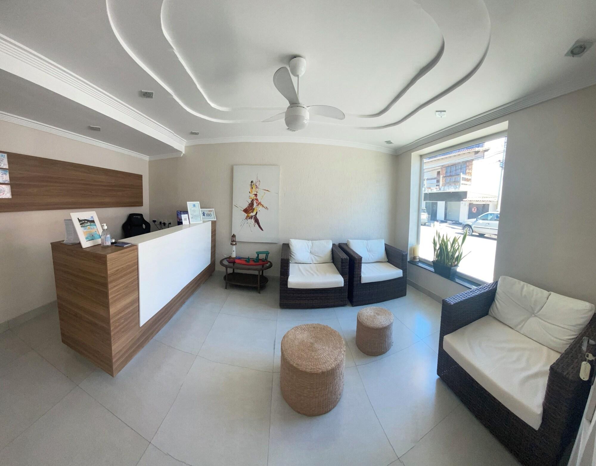 Vista Lobby Pousada EntreMares