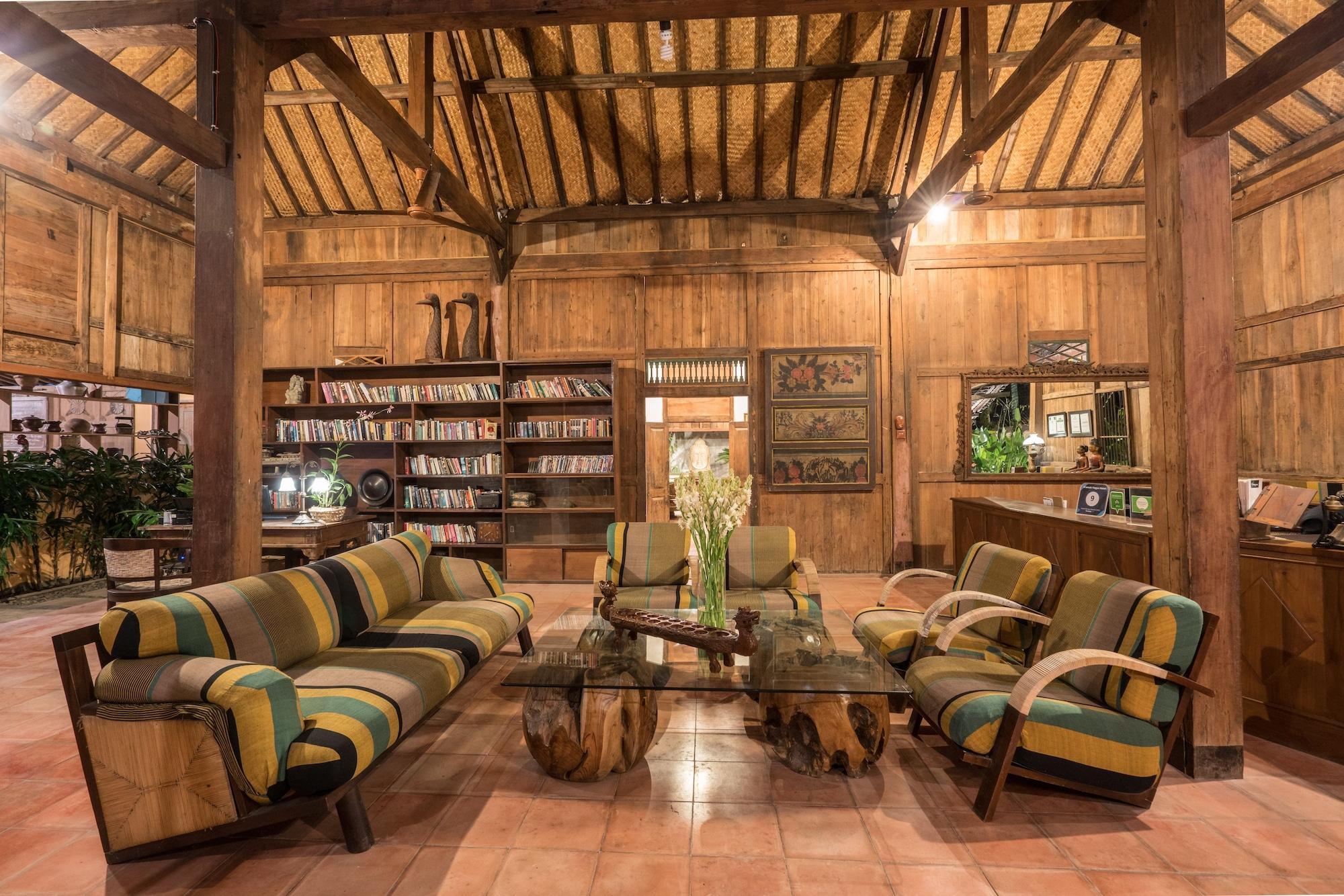 Vista Lobby d'Omah Hotel Yogya