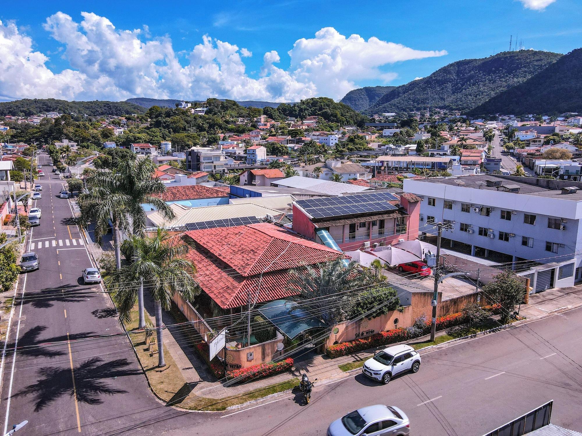 Vista Lobby Pousada Sol de verão