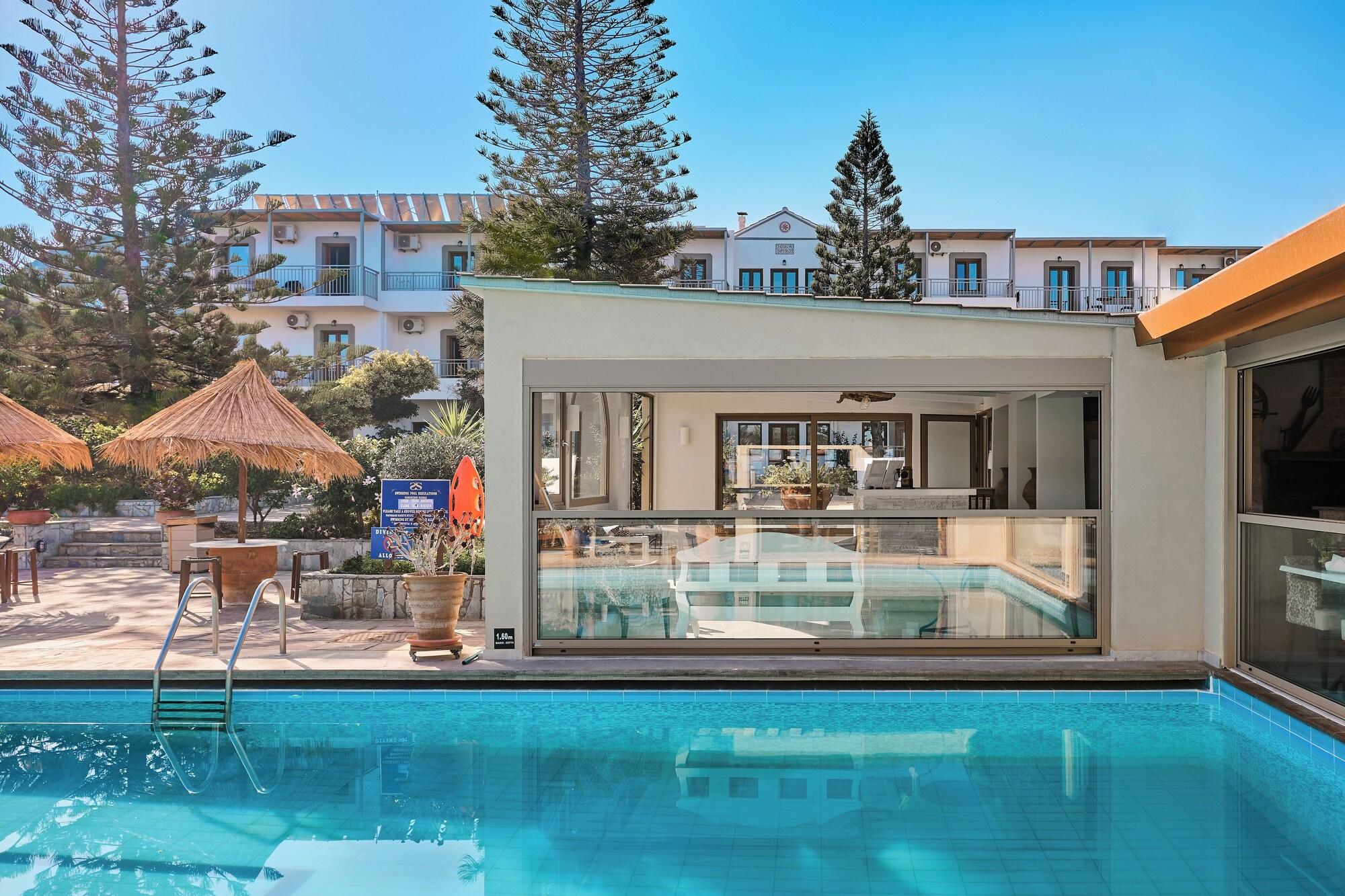 Vista Lobby Spiros-Soula Family Hotel & Apartments