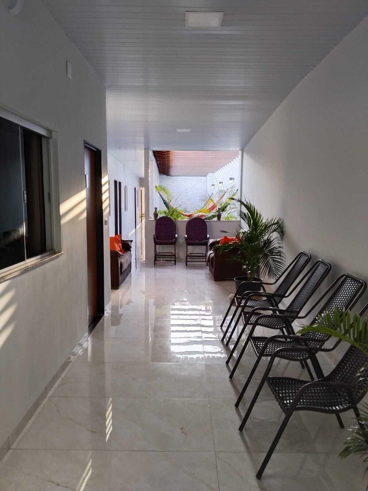 Vista Lobby Pousada Nelly Medeiros