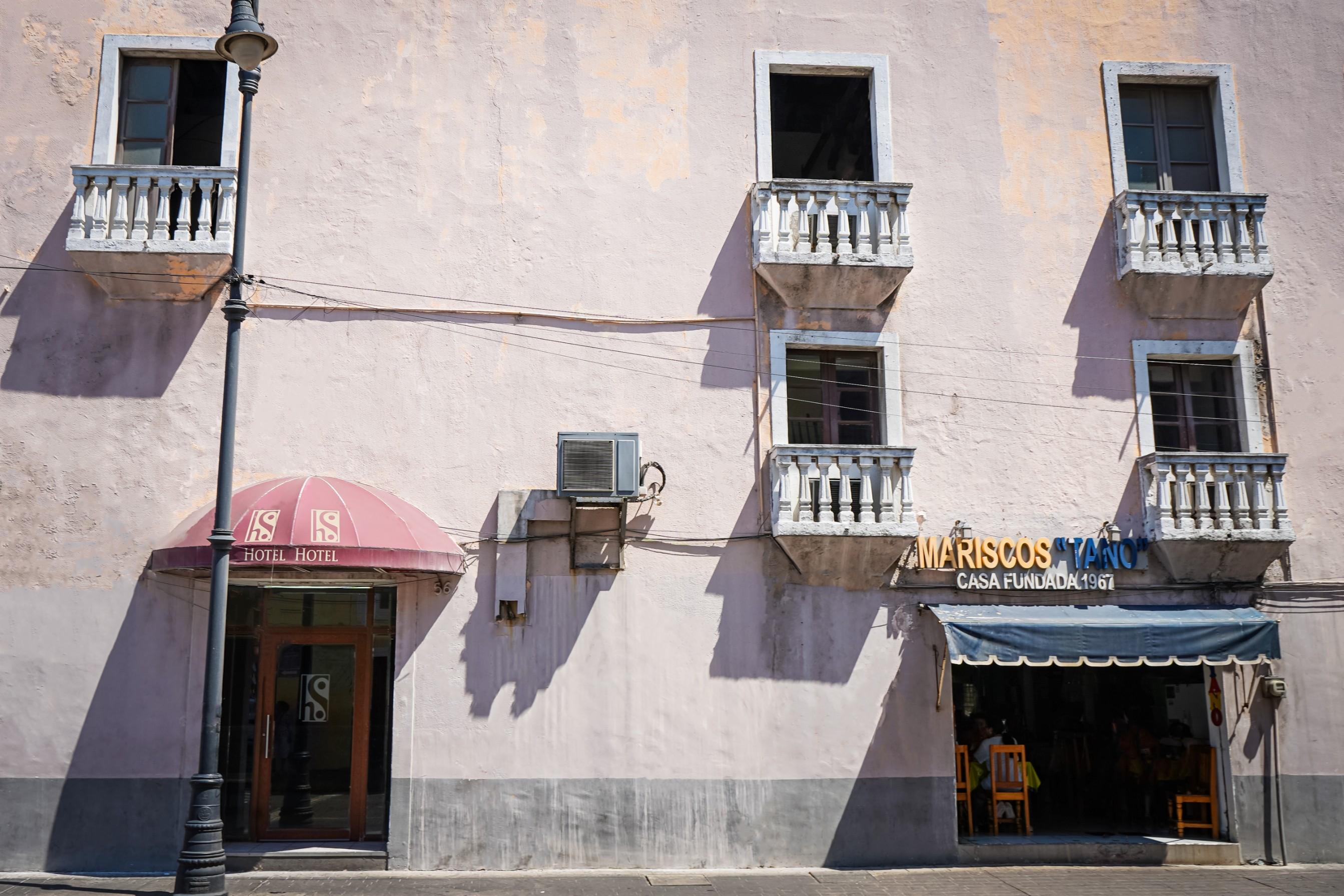 Vista Exterior OYO Hotel Santander Veracruz Centro HistÃ³rico