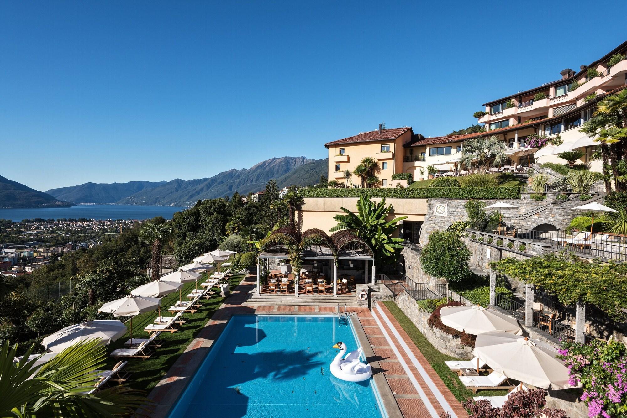 Vista Exterior Villa Orselina – Small Luxury Hotels