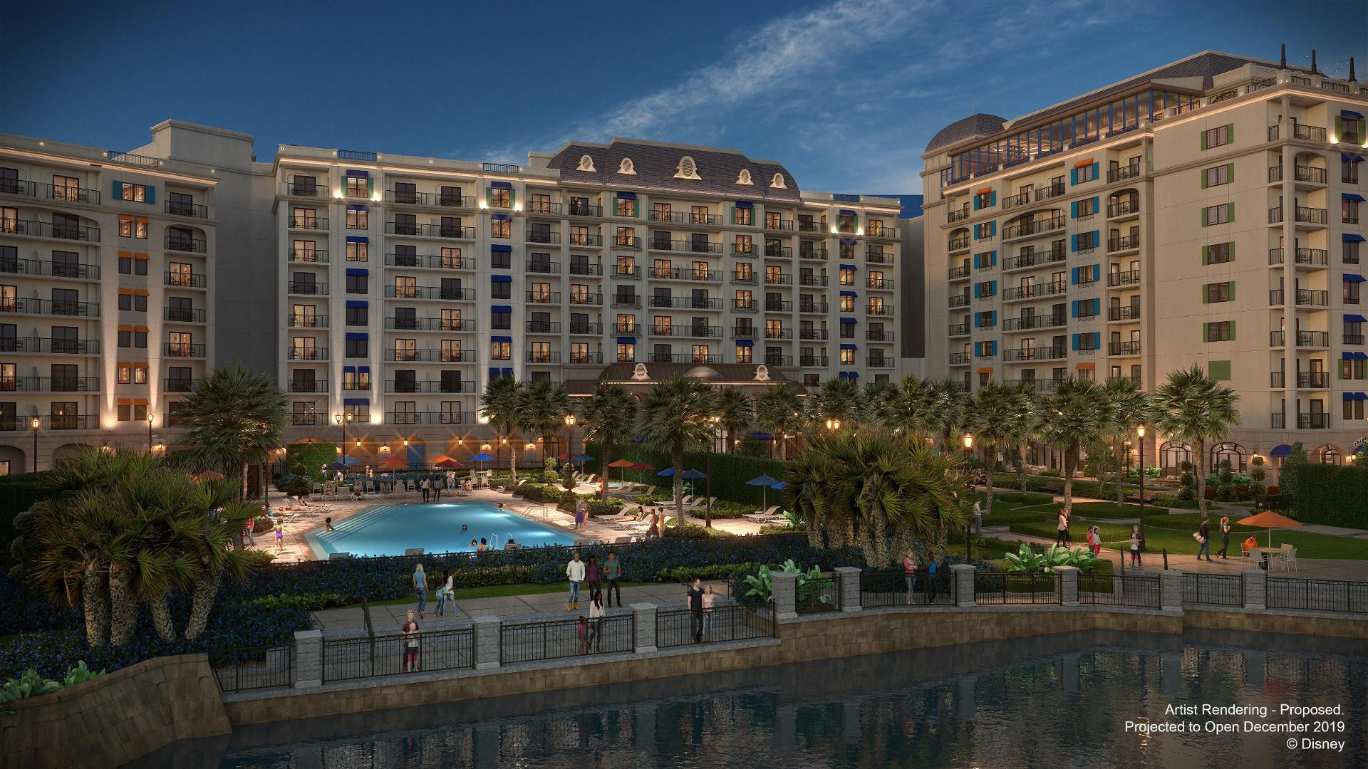 Vista Exterior Disney's Riviera Resort