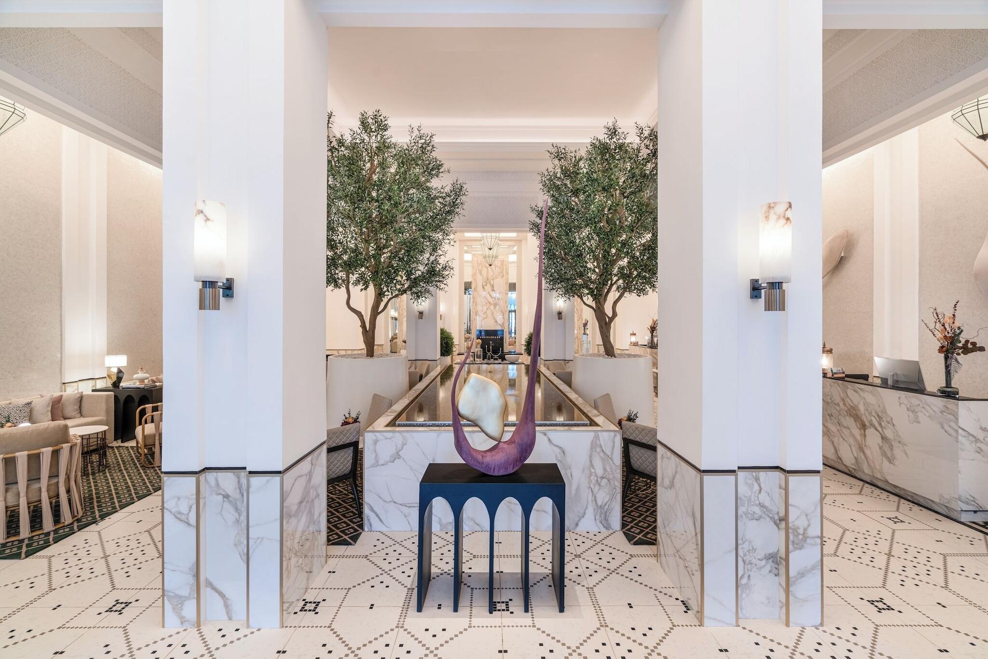 Vista Lobby Fairmont La Marina Rabat Sale Hotel And Residences