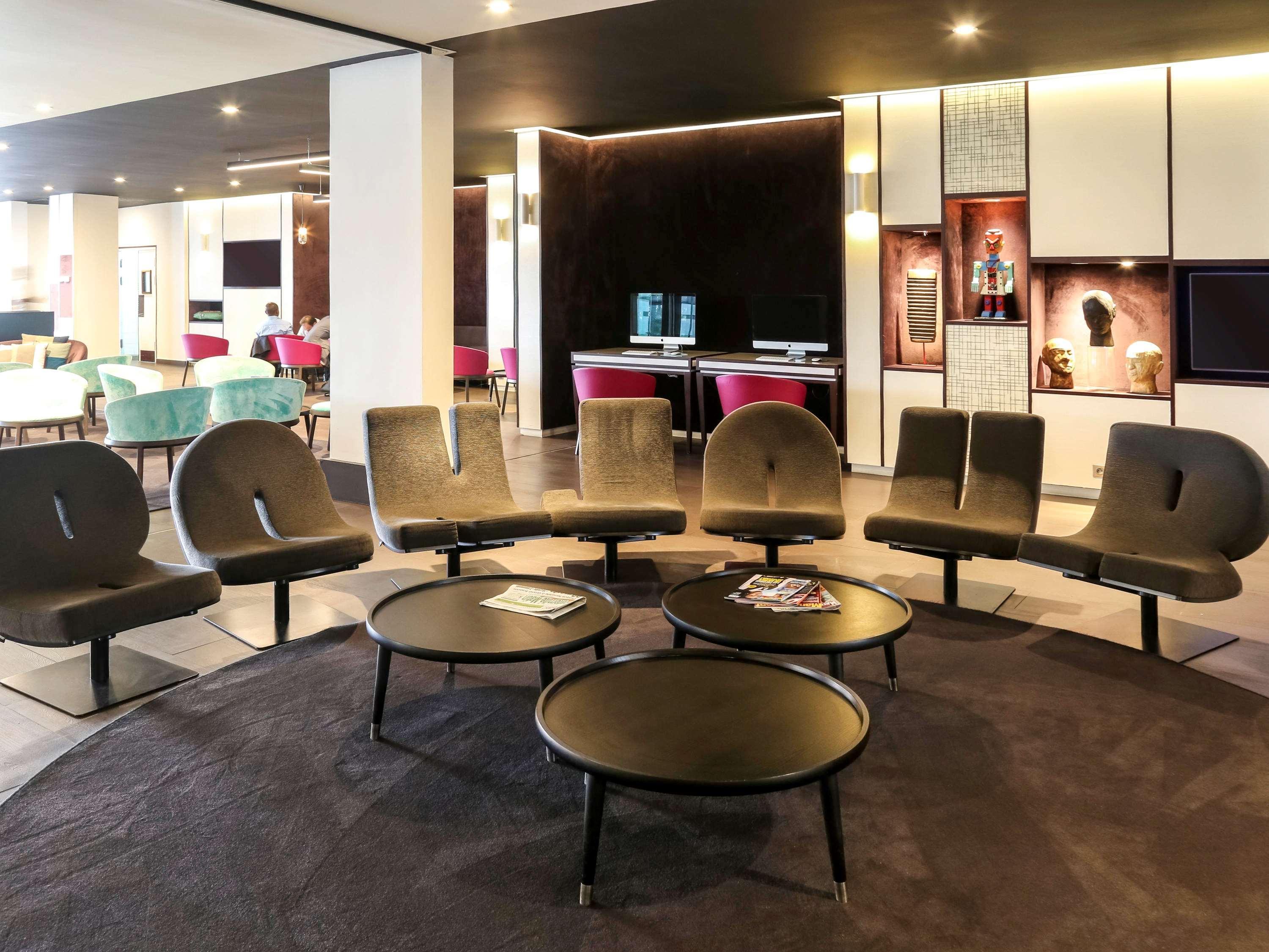 Vista Lobby Novotel Abidjan Plateau