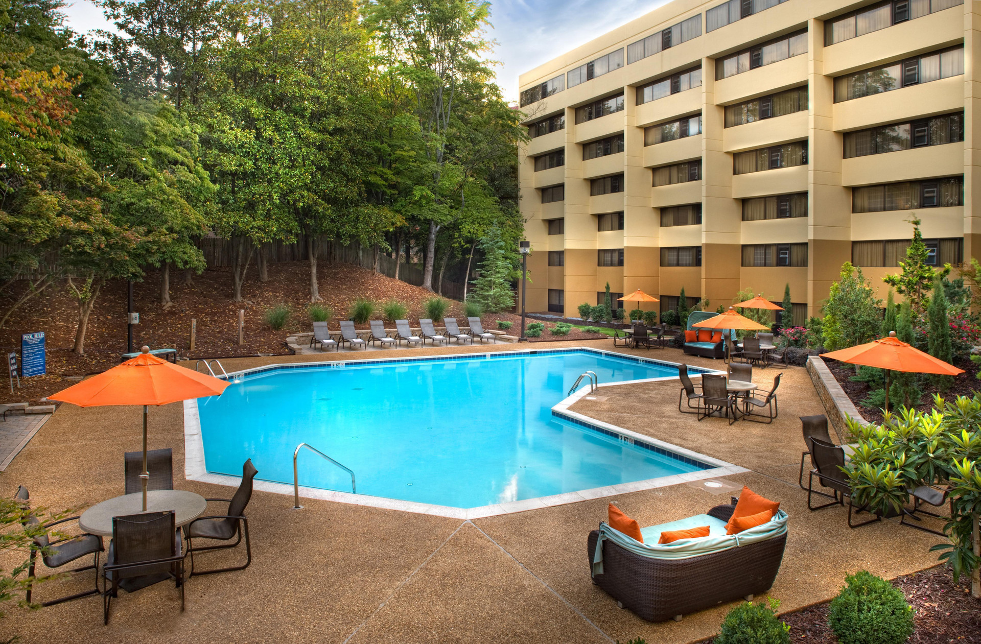Vista Piscina Hyatt Regency Suites Atlanta Northwest