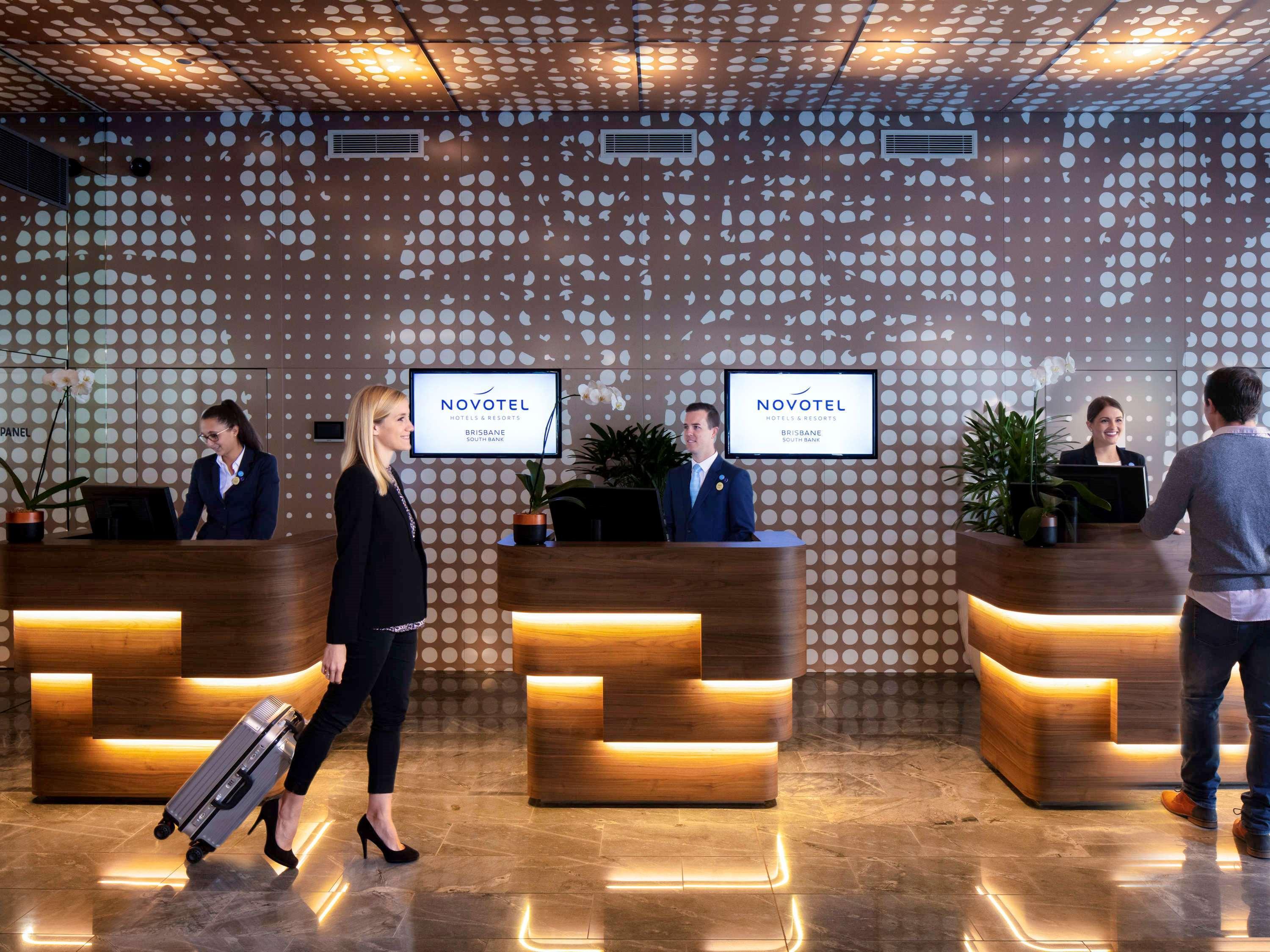 Vista Lobby Novotel Brisbane South Bank Hotel