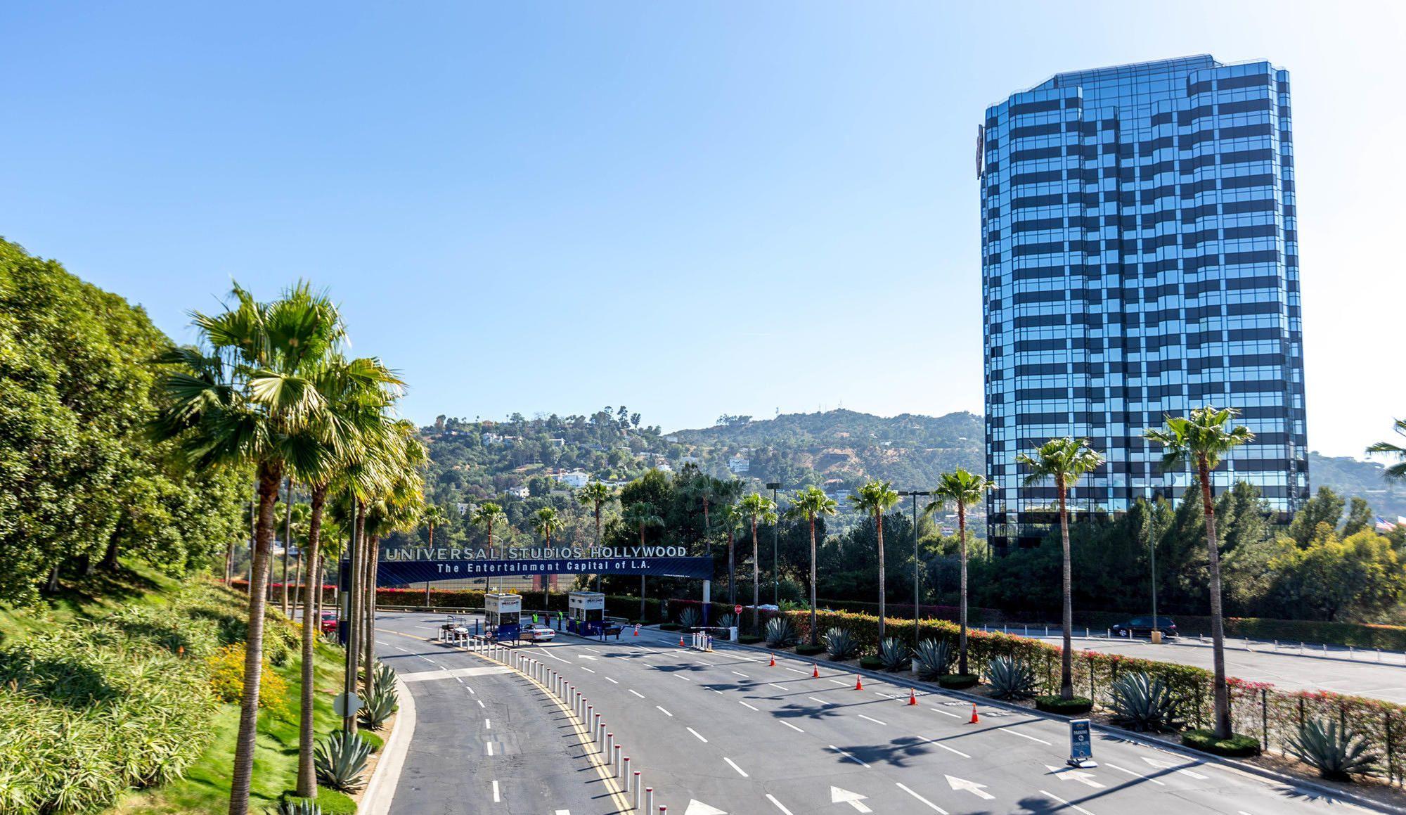 Vista da fachada Hilton Los AngelesUniversal City