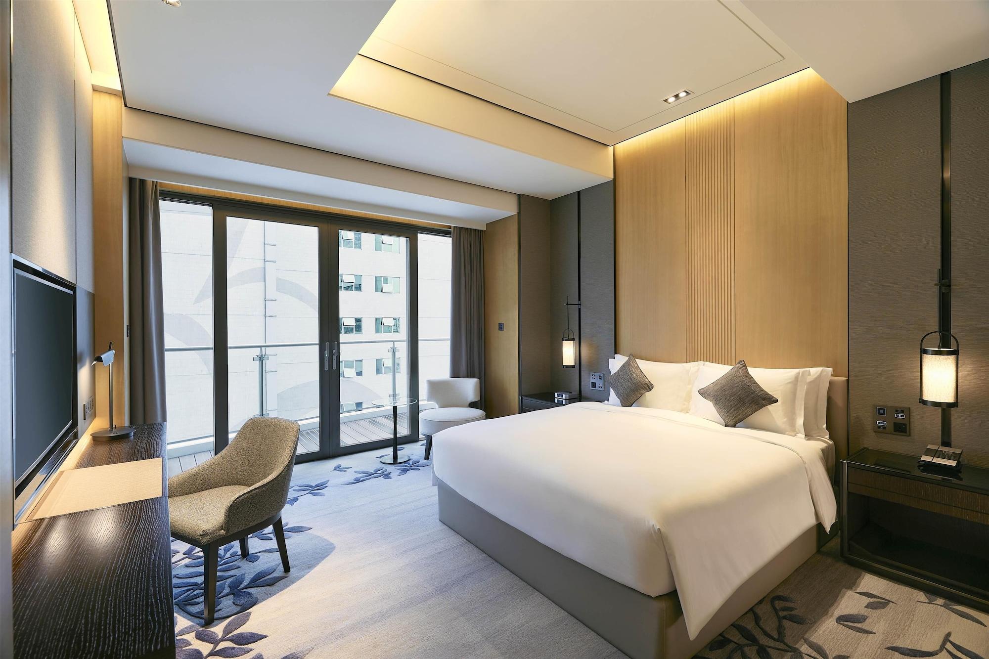 Habitación Kempinski Residences Guangzhou - Free shuttle between hotel and Exhibition Center during Canton Fair & Exhibitor registration Counter