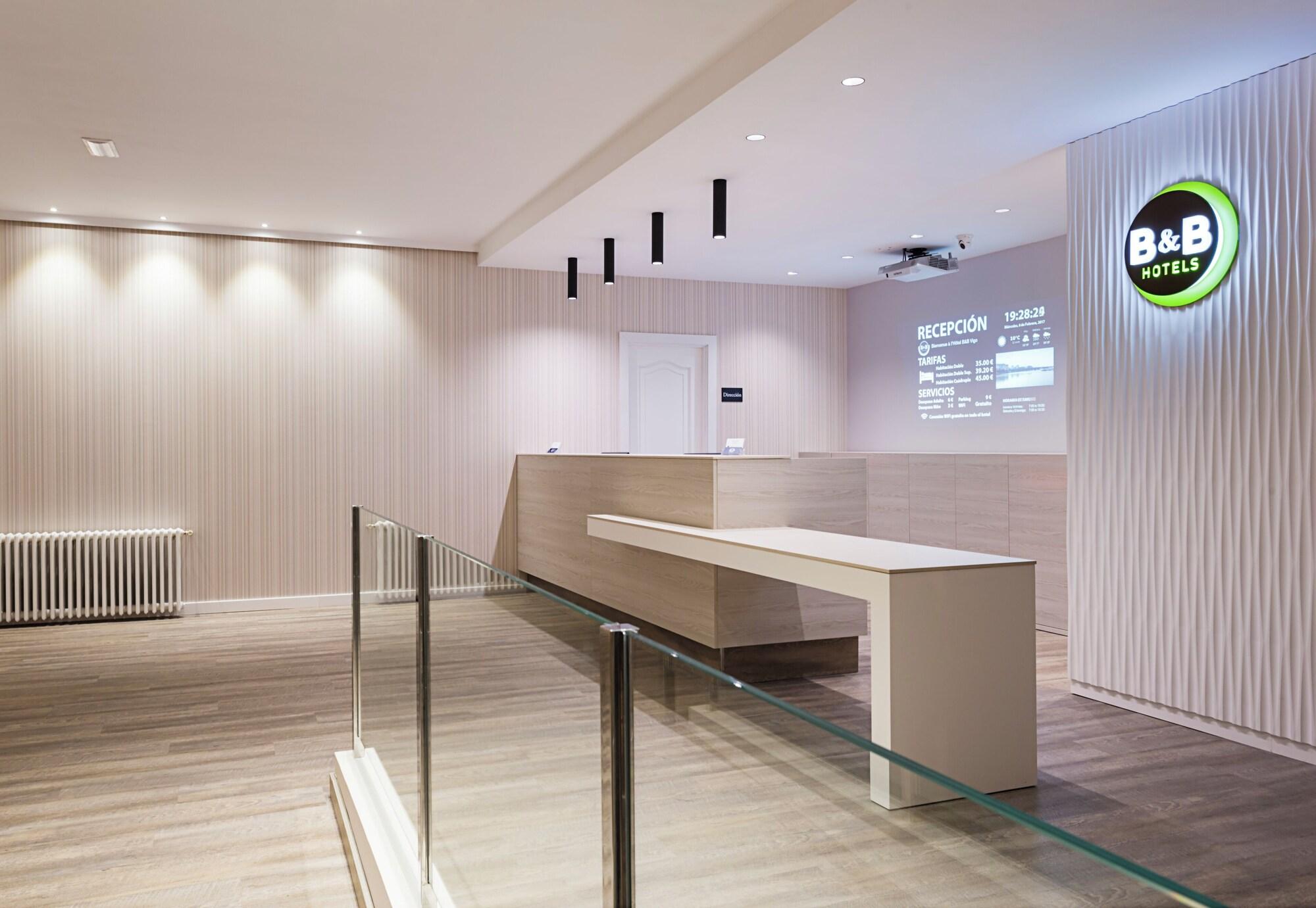 Vista Lobby B&B Hotel Vigo