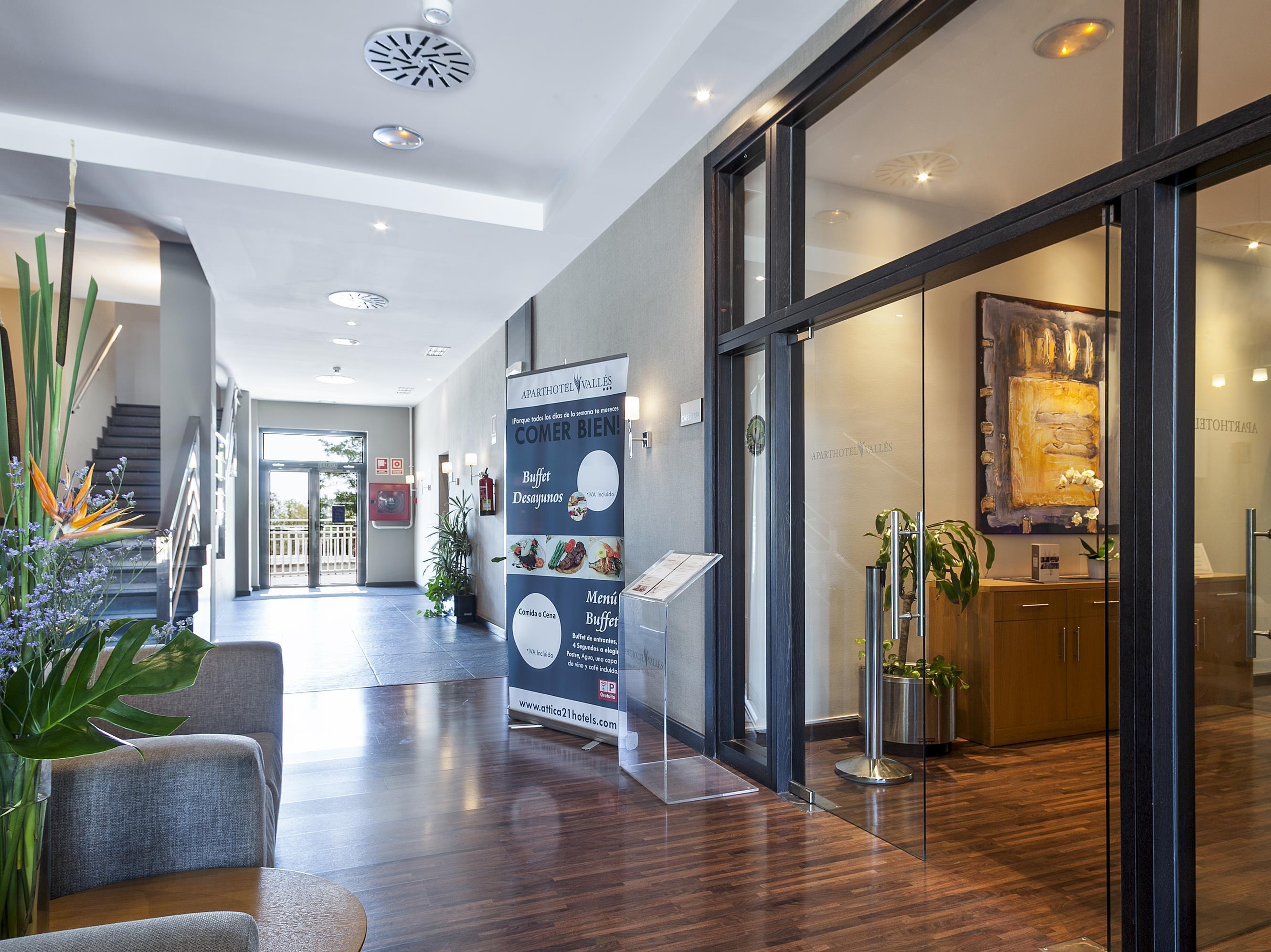 Vista Lobby Aparthotel Attica 21 Vallés