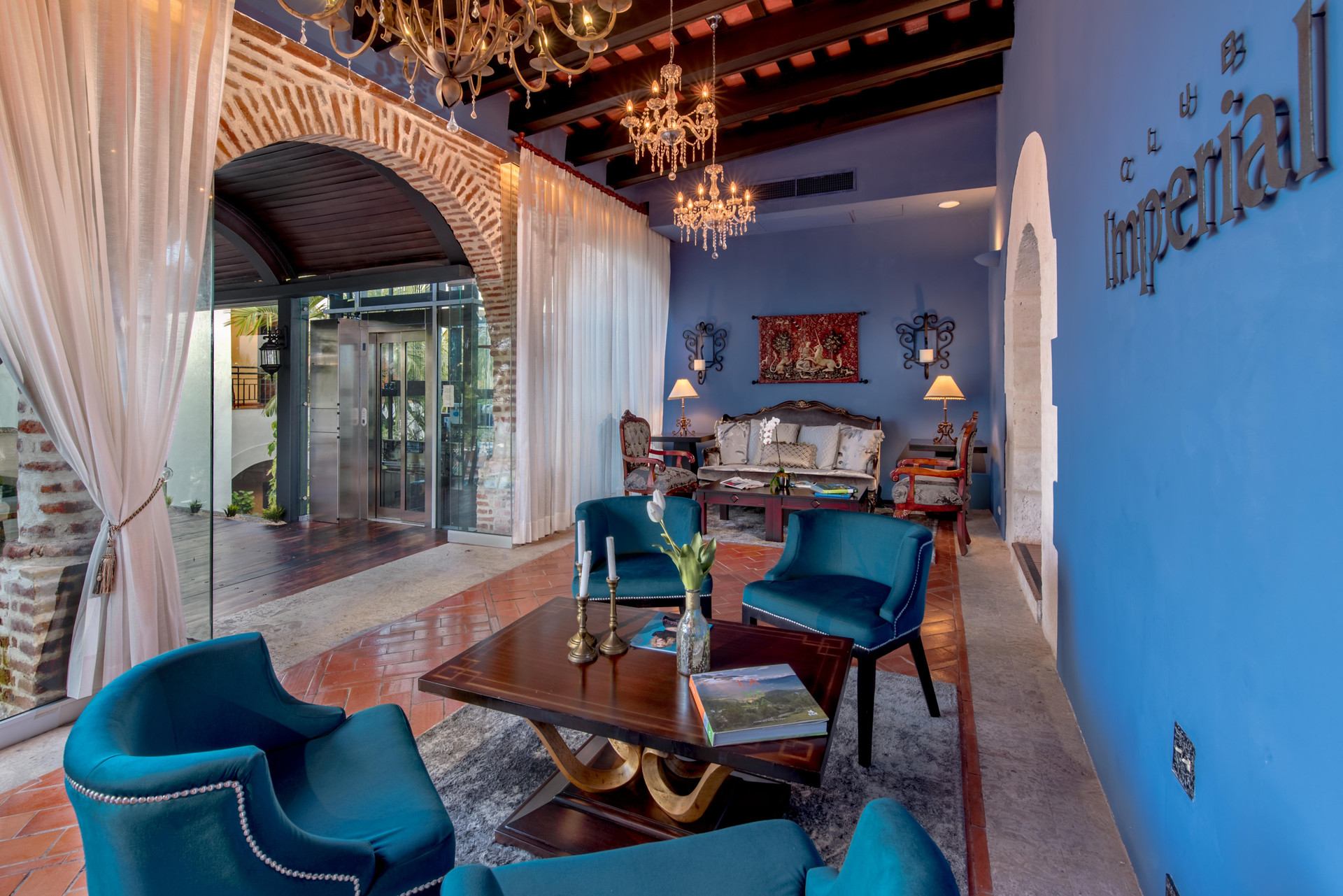 Vista Lobby Hodelpa Nicolas de Ovando