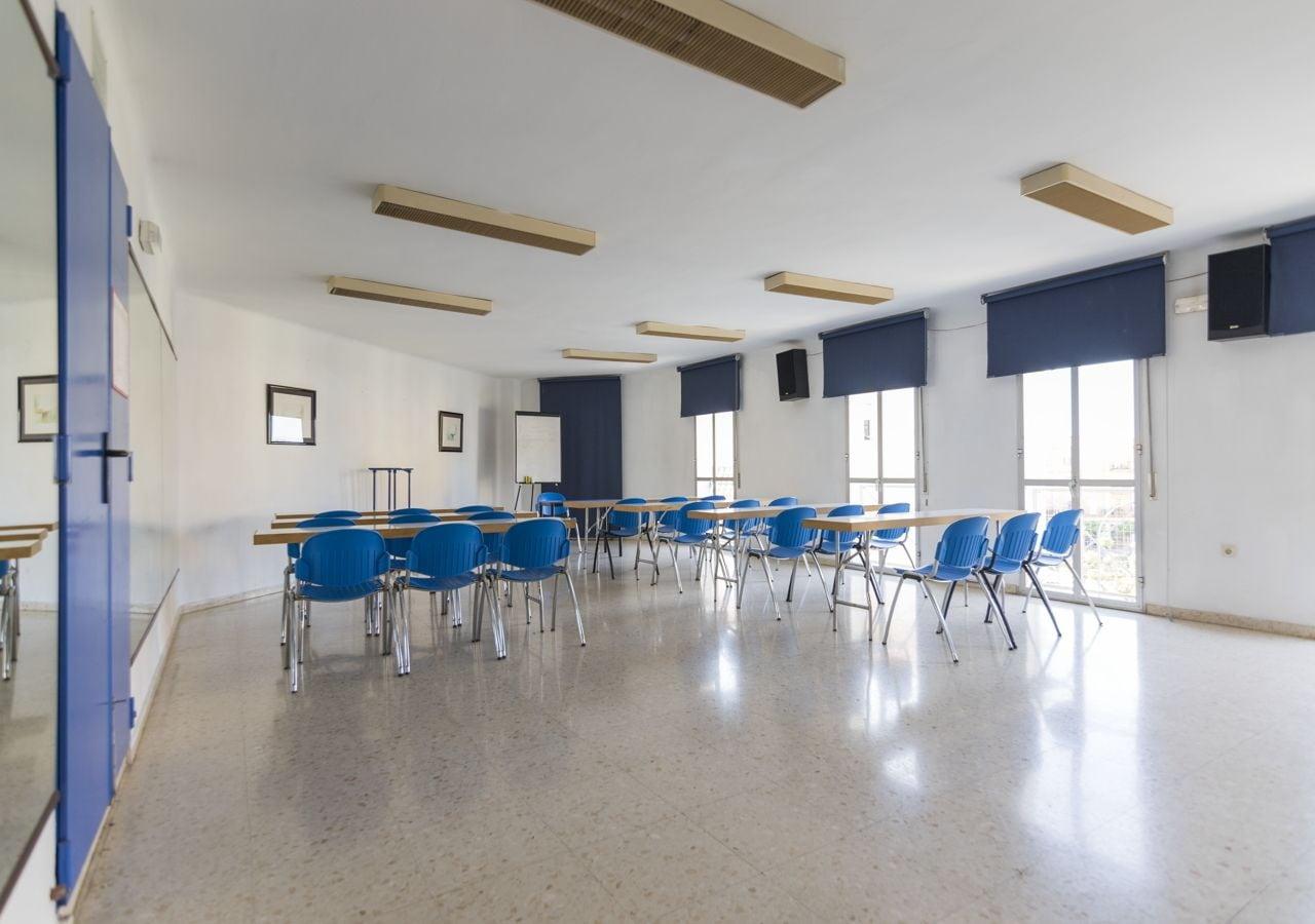 Sala de Reuniones Albergue Inturjoven Málaga - Hostel