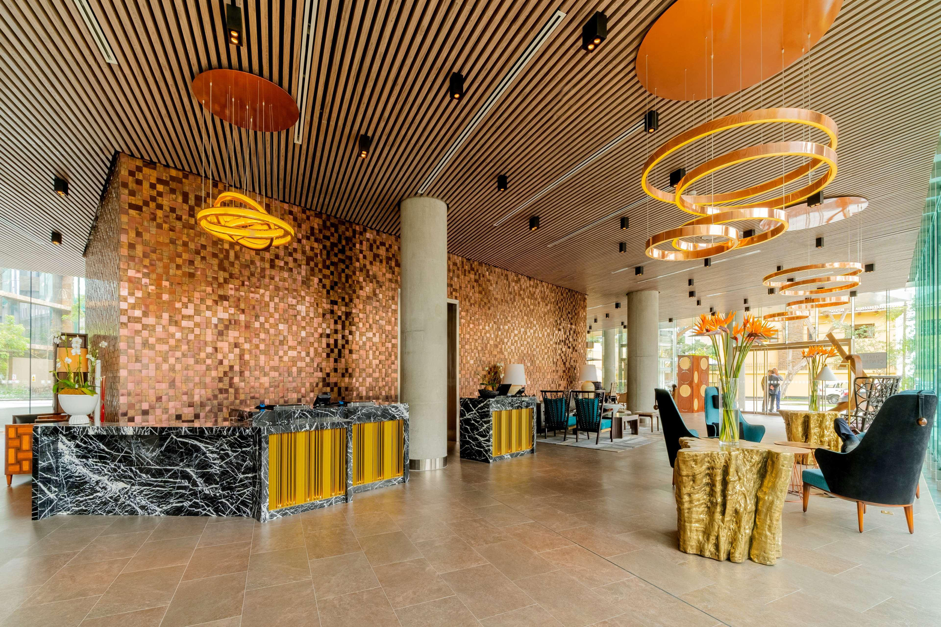 Vista Lobby Hyatt Centric San Isidro Lima