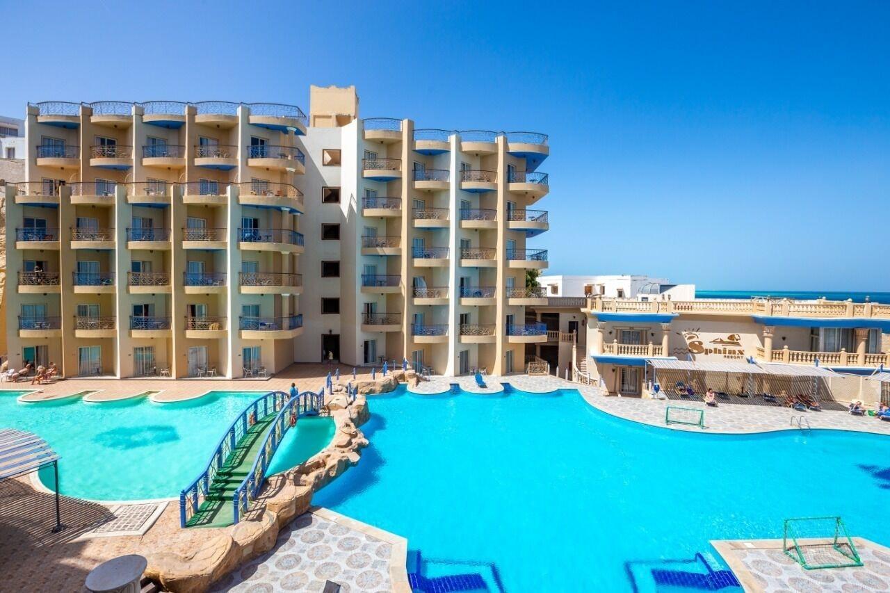 Vista Exterior Sphinx Aqua Park Beach Resort - All Inclusive