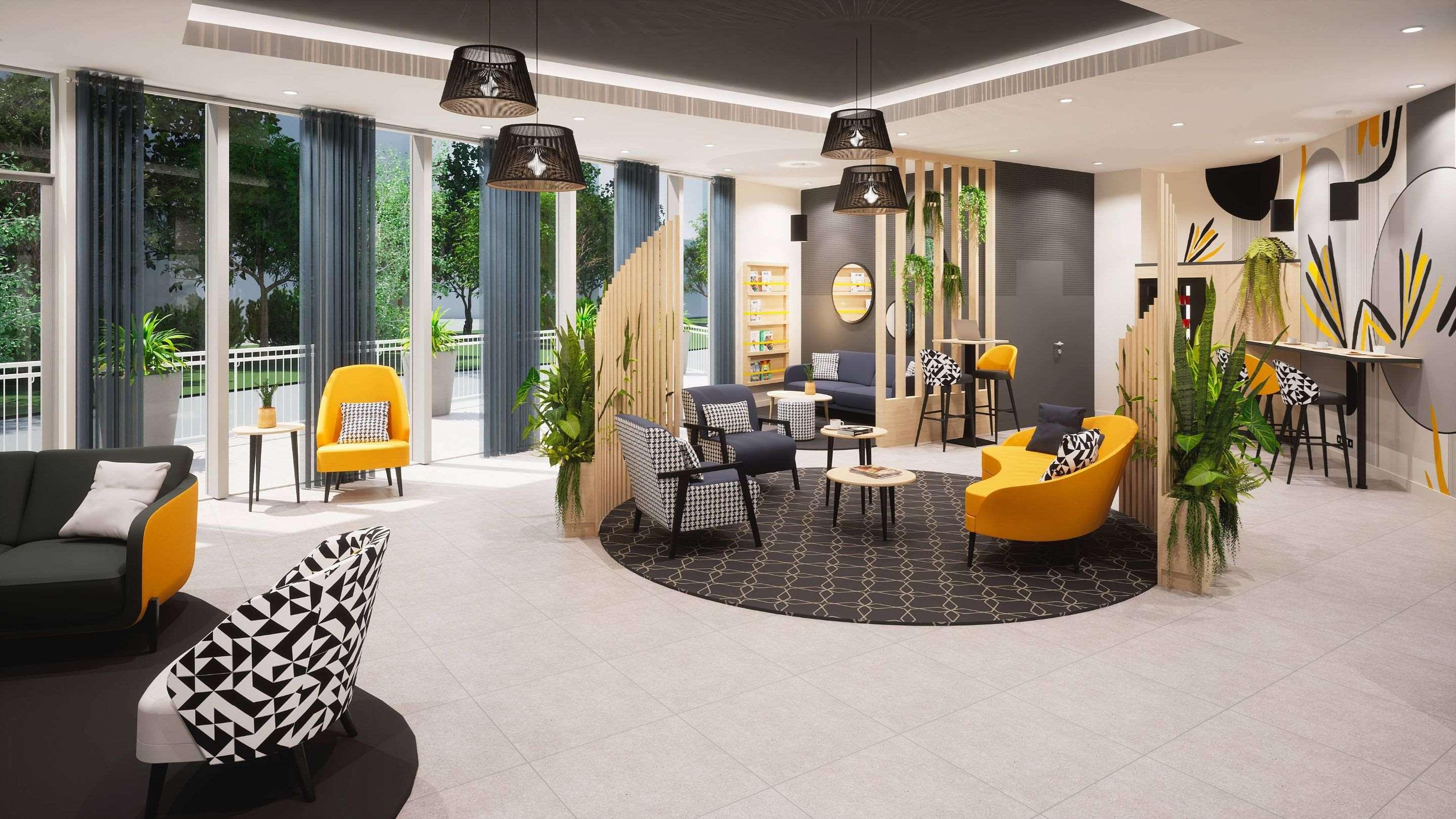 Bar/Salón Appart Hotel Odalys City Angers Centre Gare