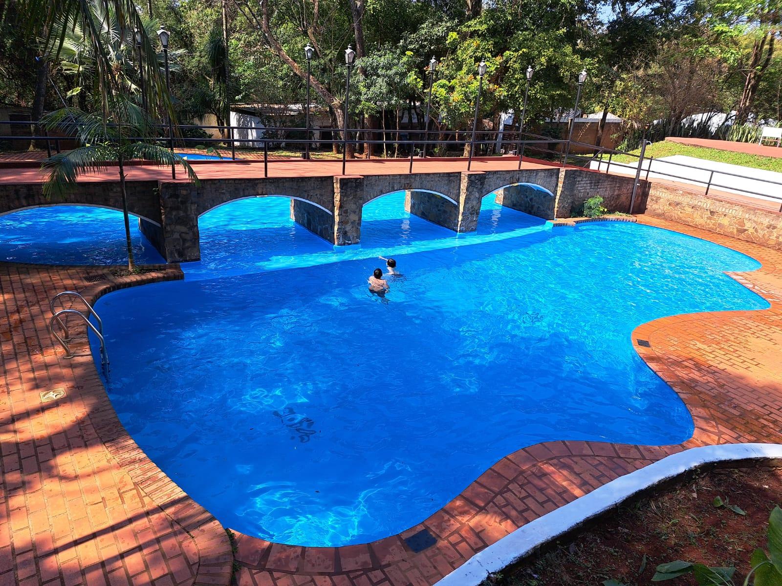 Vista Piscina Bagu Iguazu Hotel El Leñador