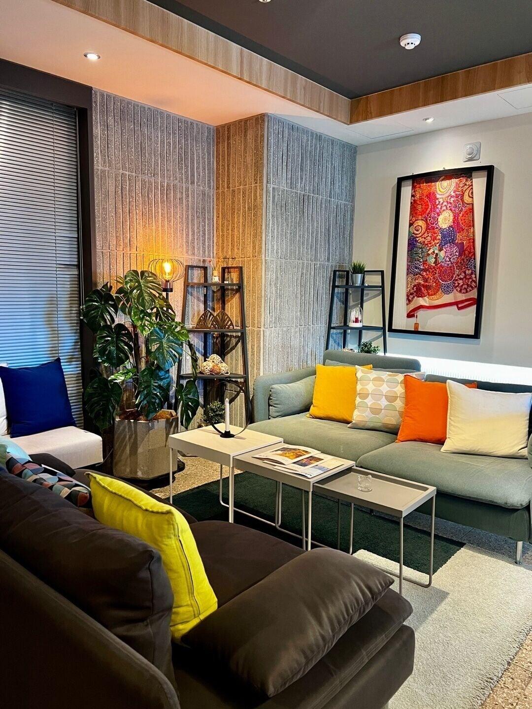 Vista Lobby Brown Dot Hotel Jinju Chungmugong