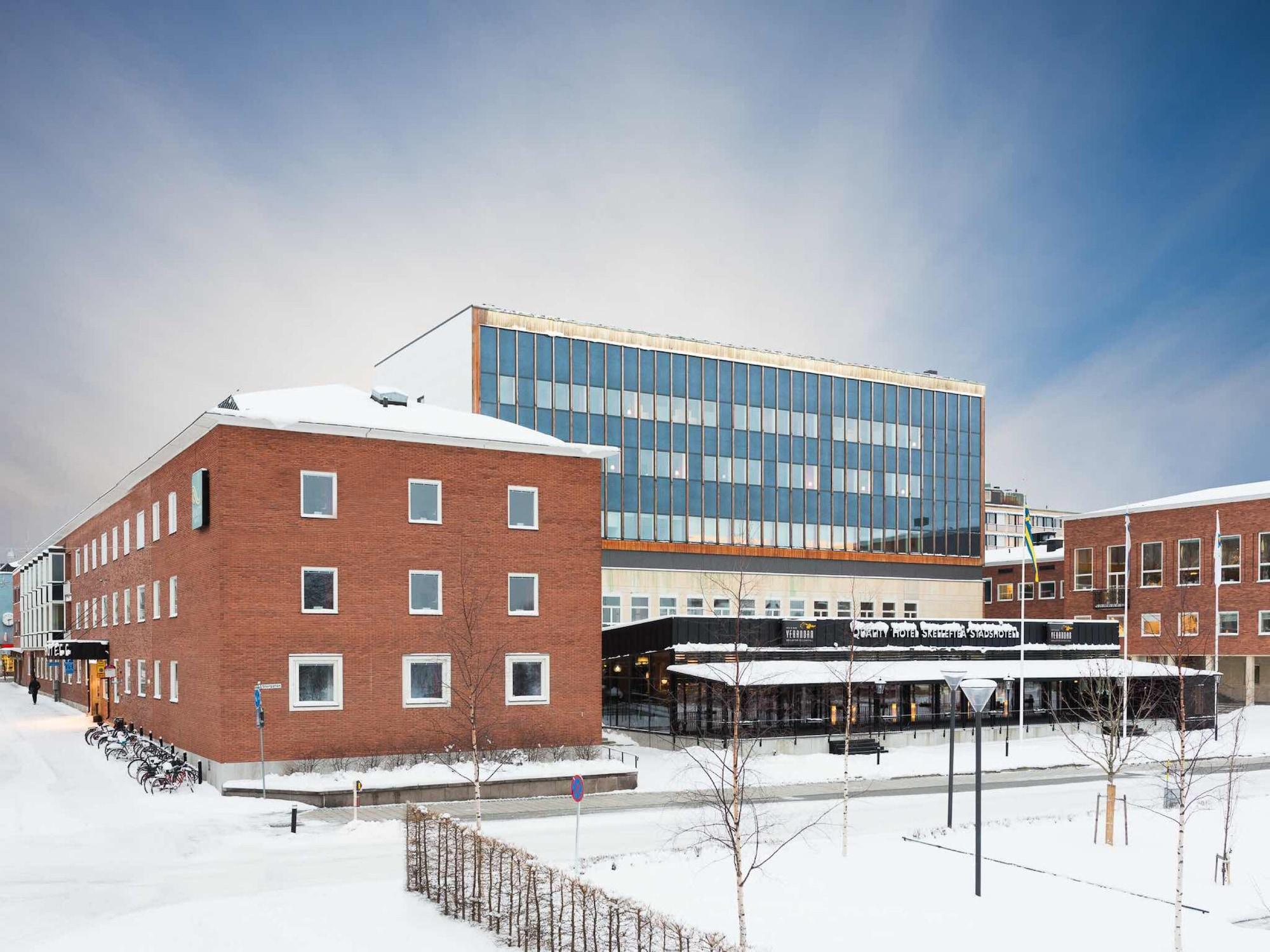 Vista Exterior Comfort Hotel Skelleftea
