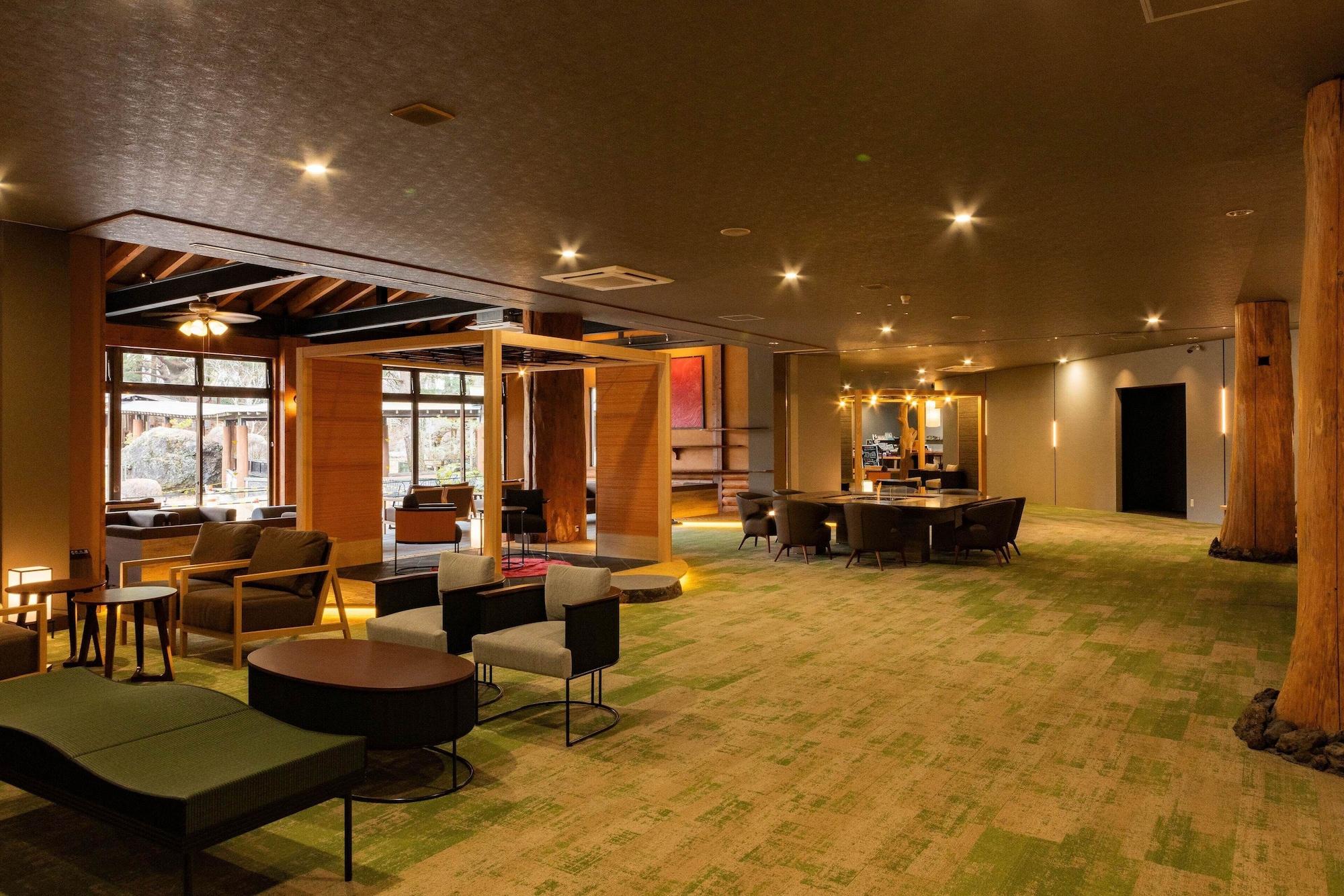 Vista Lobby Aso Baien Spa Resort