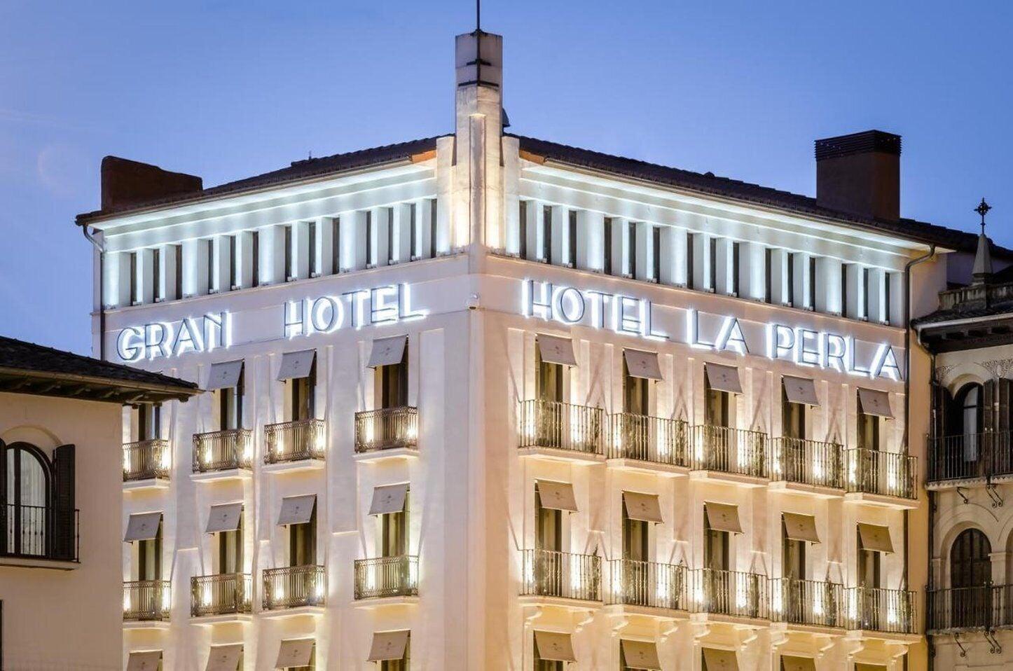 Vista Exterior Gran Hotel La Perla