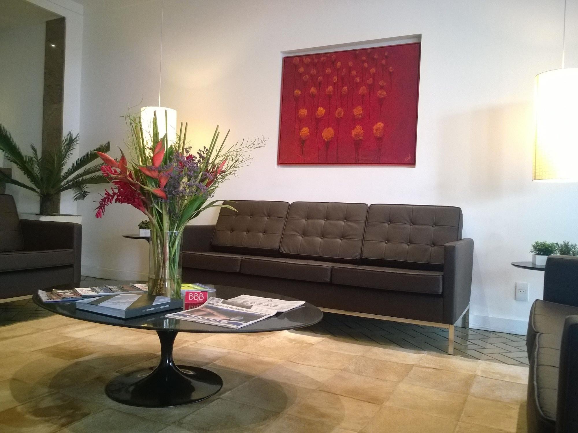 Vista Lobby BBB Flats Ipanema NossaSenhora da Paz RJ