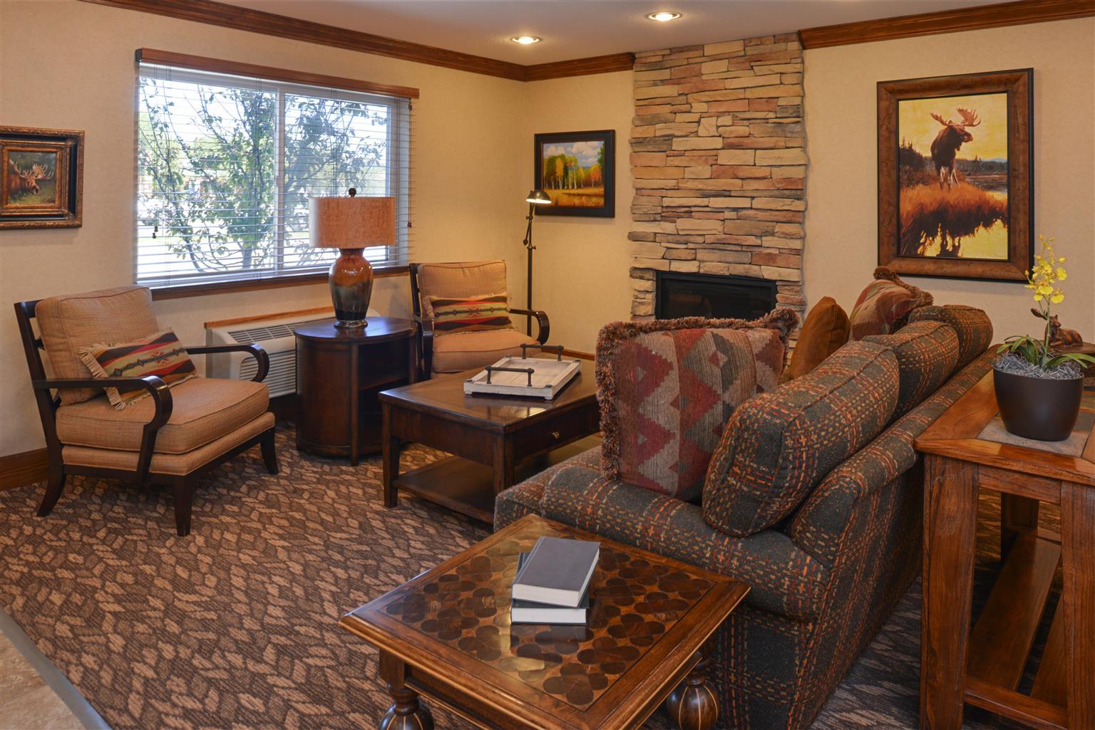Vista Lobby Best Western Pinedale Inn