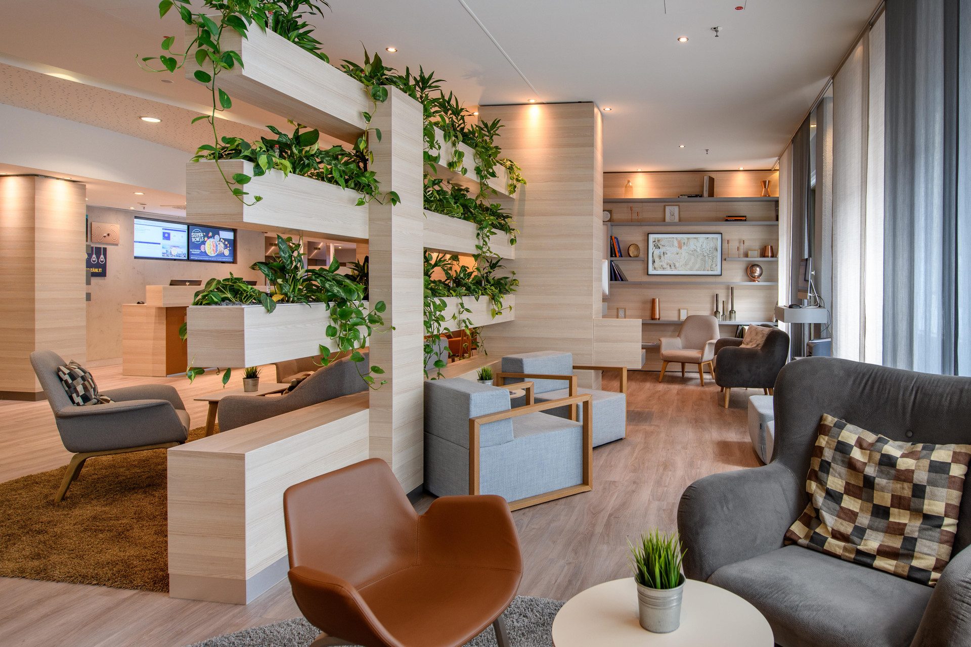 Vista Lobby Novotel Frankfurt City